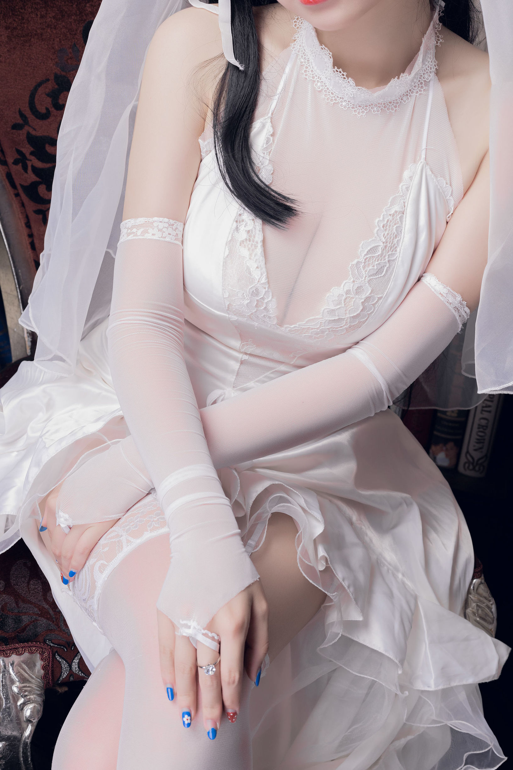 Internet Celebrity Coser] Anime Blogger Xue Qing Astra - Atago Bride