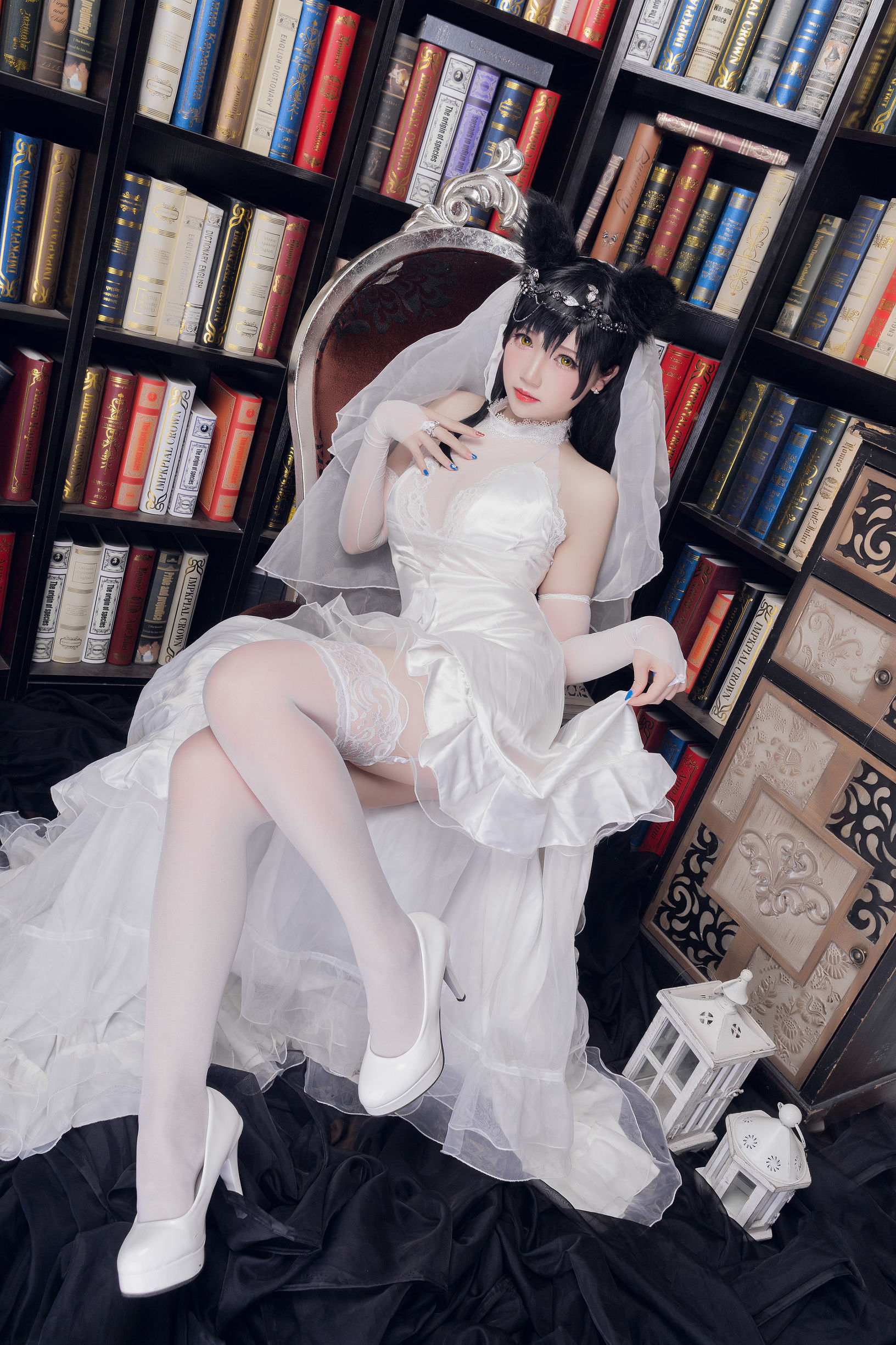 Internet Celebrity Coser] Anime Blogger Xue Qing Astra - Atago Bride