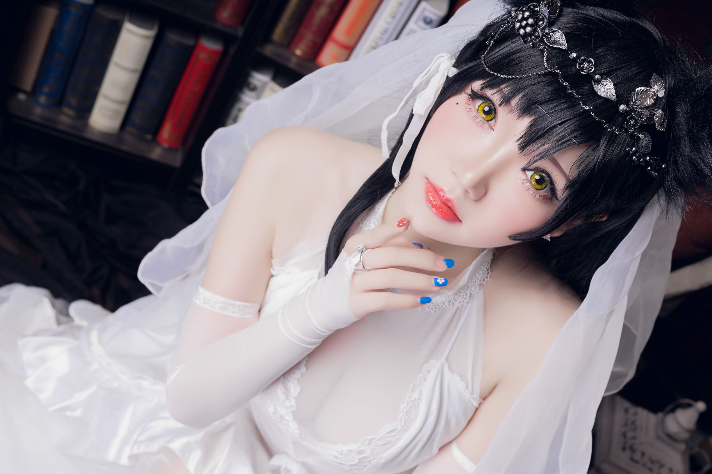 Internet Celebrity Coser] Anime Blogger Xue Qing Astra - Atago Bride