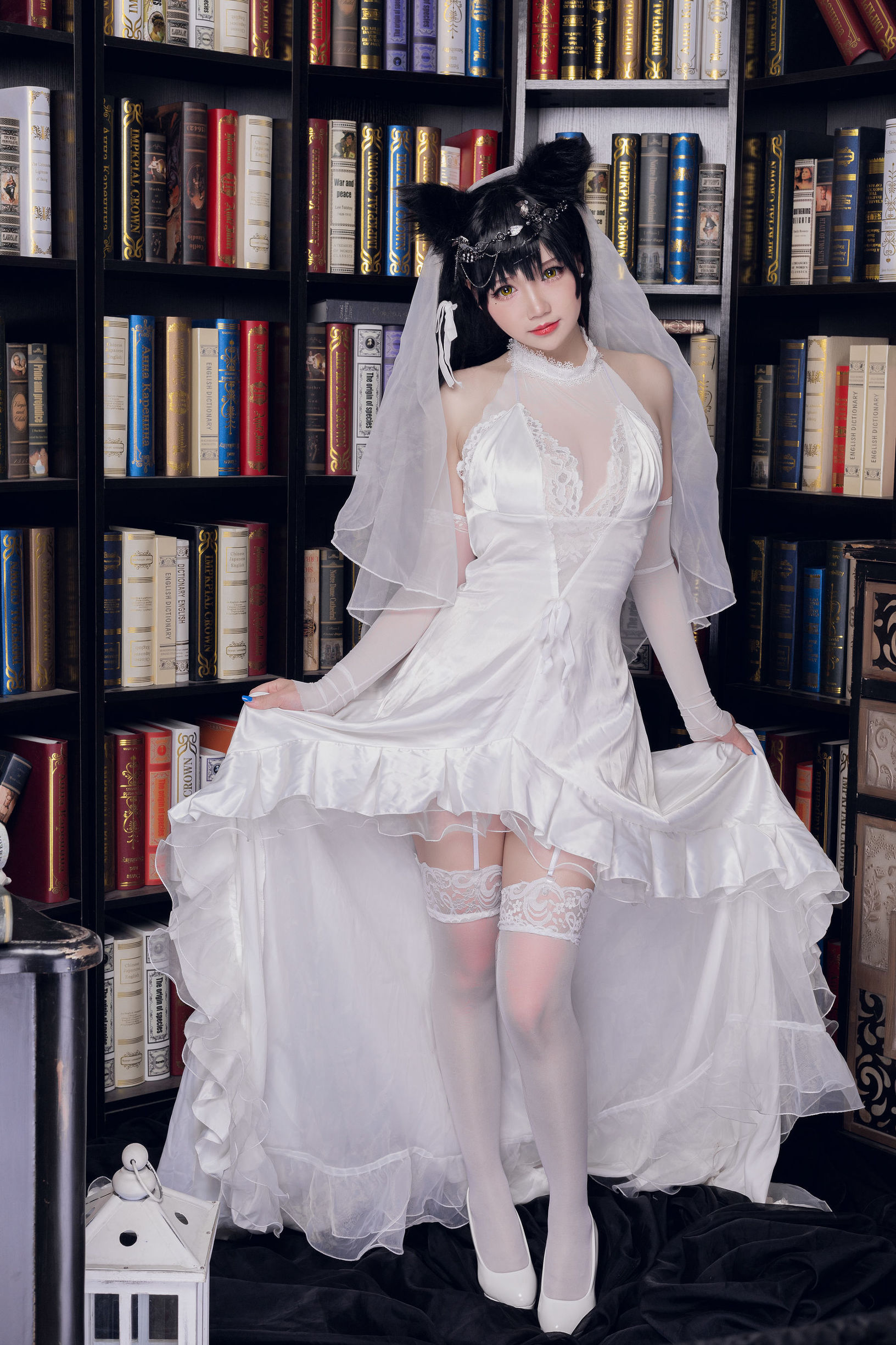 Internet Celebrity Coser] Anime Blogger Xue Qing Astra - Atago Bride