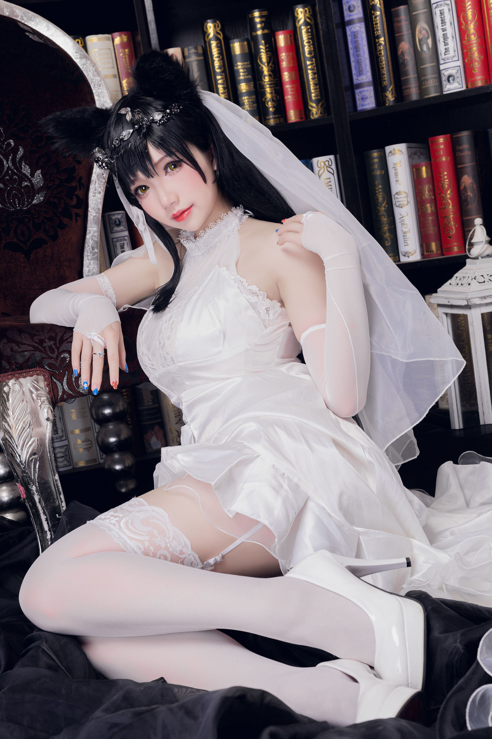 Internet Celebrity Coser] Anime Blogger Xue Qing Astra - Atago Bride