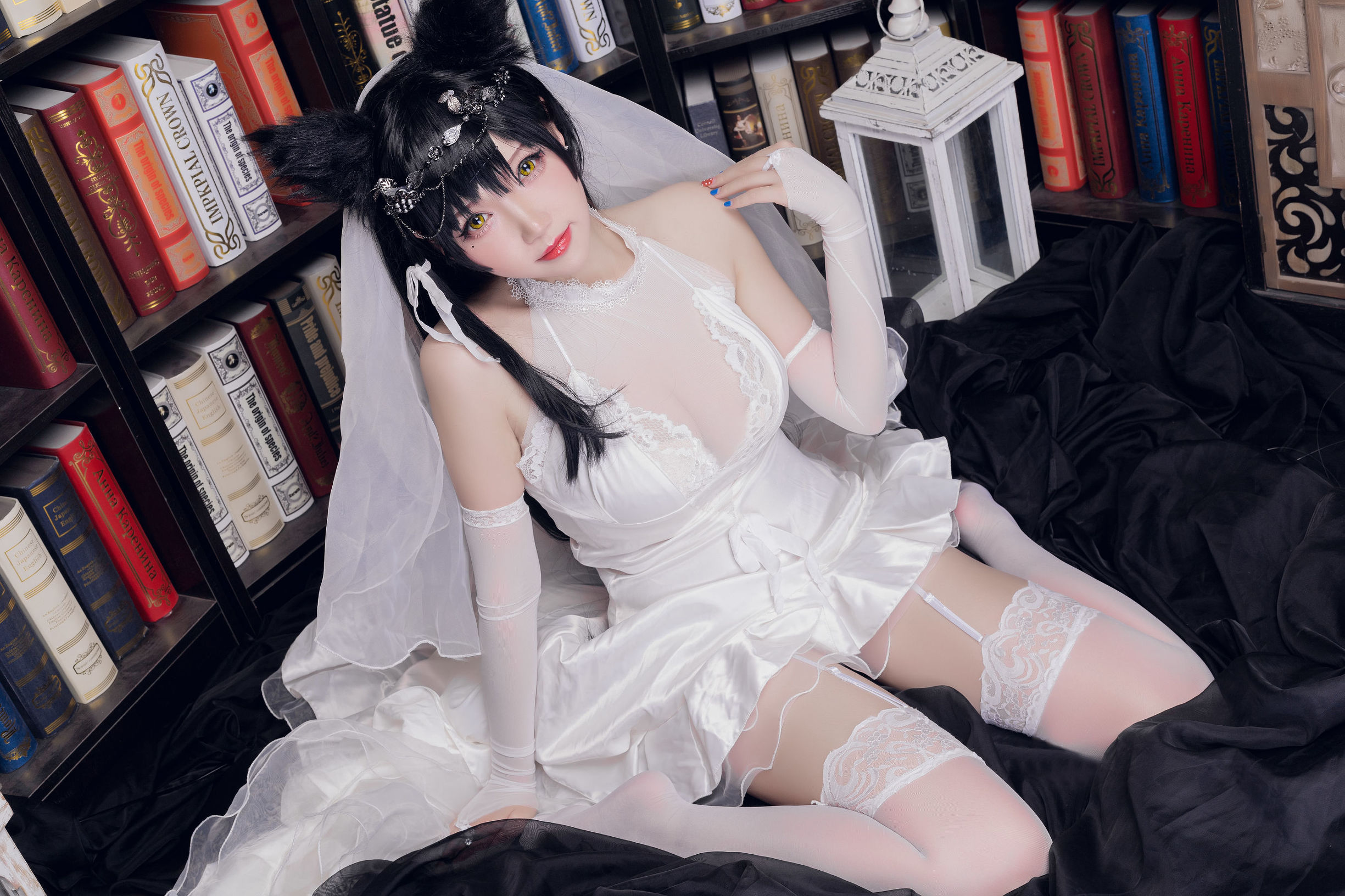 Internet Celebrity Coser] Anime Blogger Xue Qing Astra - Atago Bride