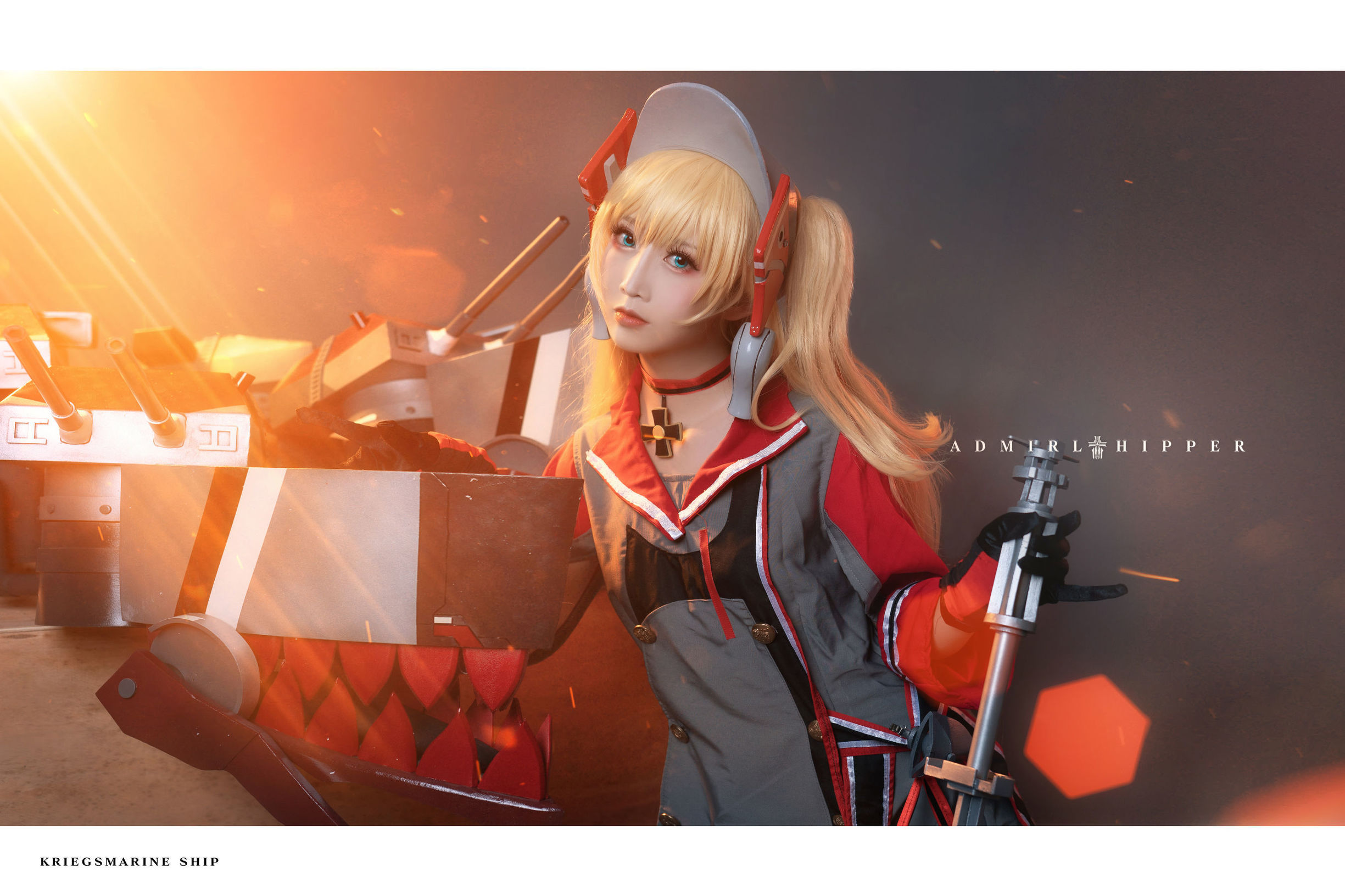 Internet Celebrity Coser] Cute Popular Coser Mianbing Xianer - Admiral Hipper