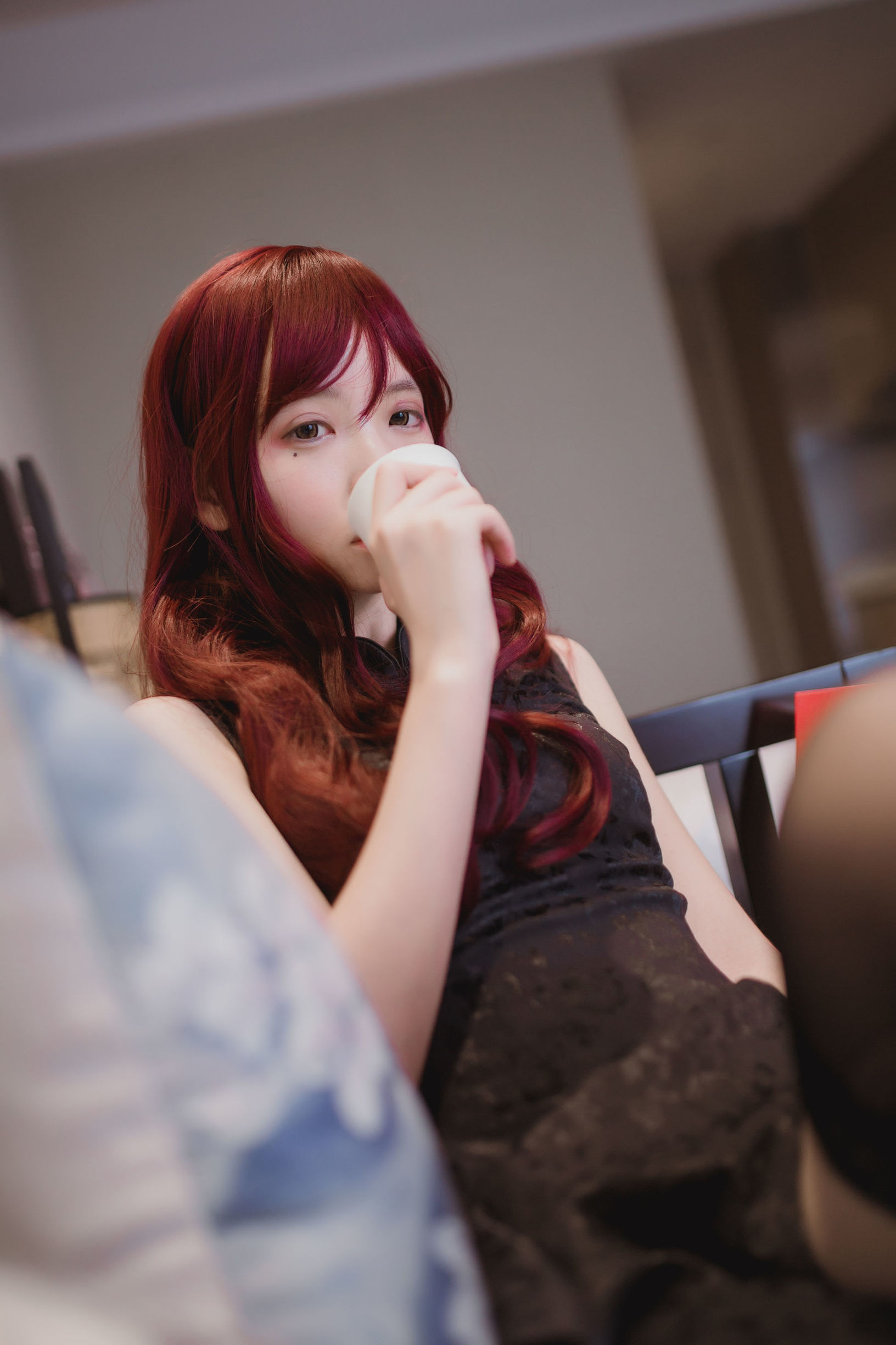 เน็ตไอดอลคอสเพลย์เยอร์] เฟิงเมาเอสเอส - กี่เพ้า