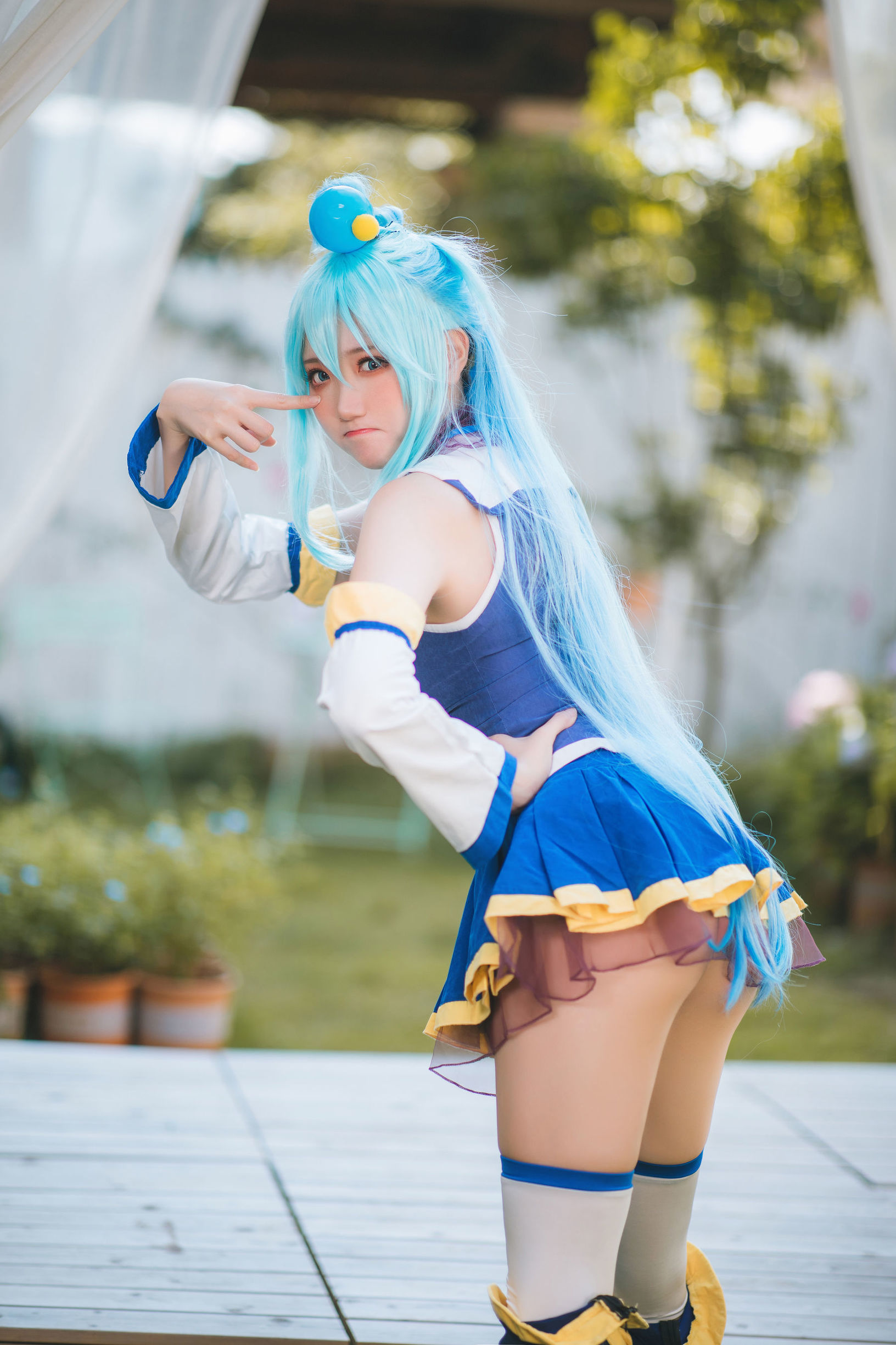 Net Red Coser] Coser Gua Xi Jiang phúc lợi - Aqua