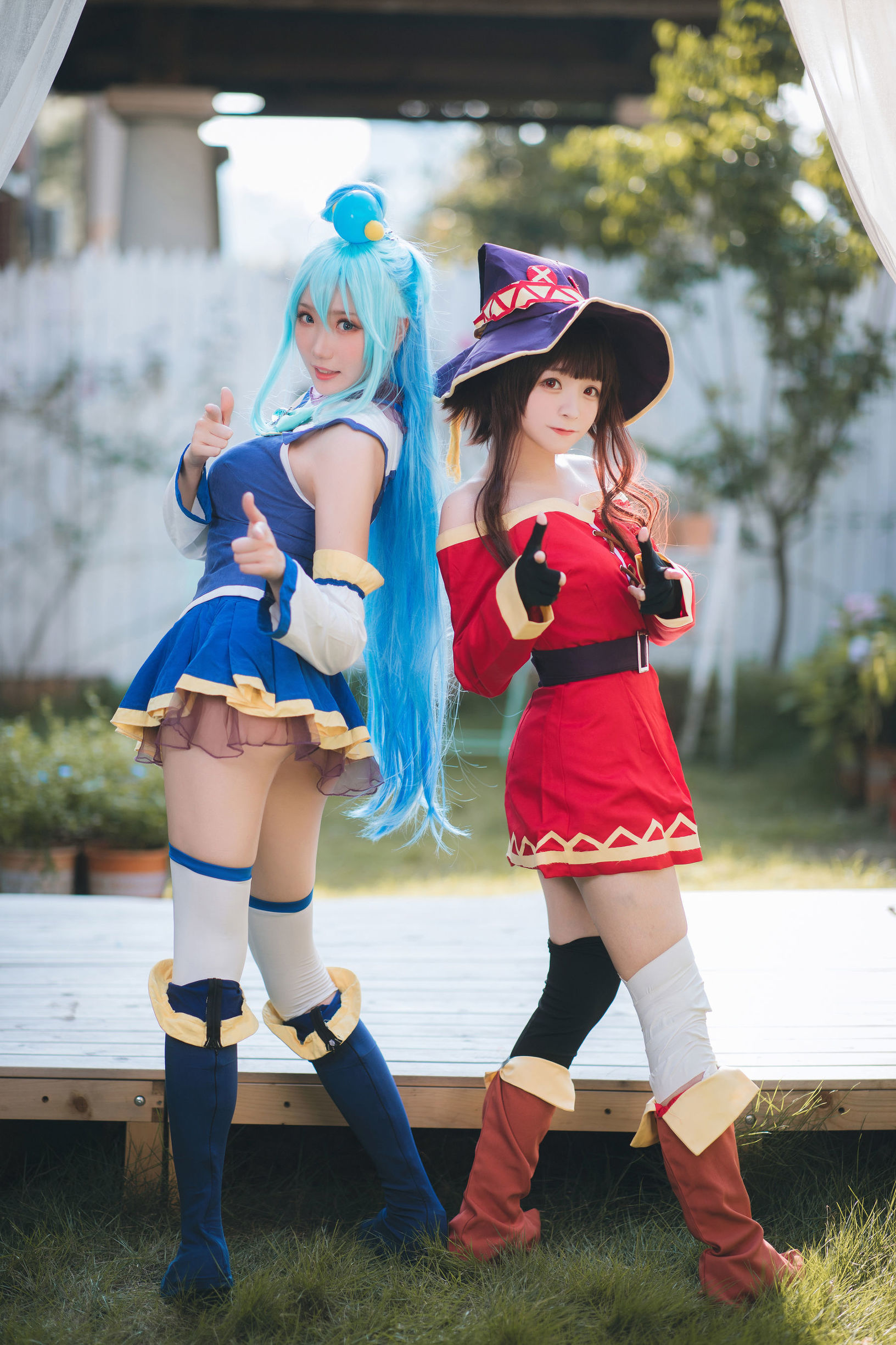 Net Red Coser] Coser Gua Xi Jiang phúc lợi - Aqua