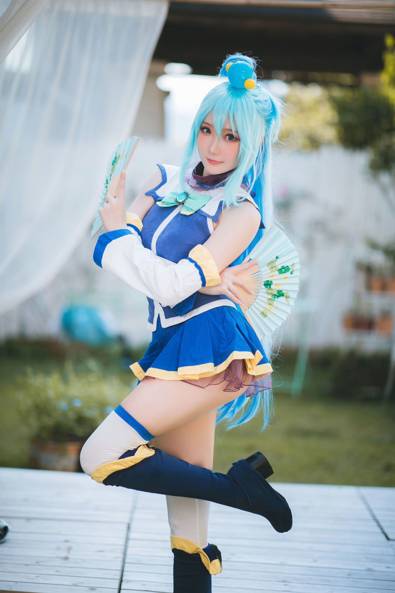 Net Red Coser] Coser Gua Xi Jiang phúc lợi - Aqua