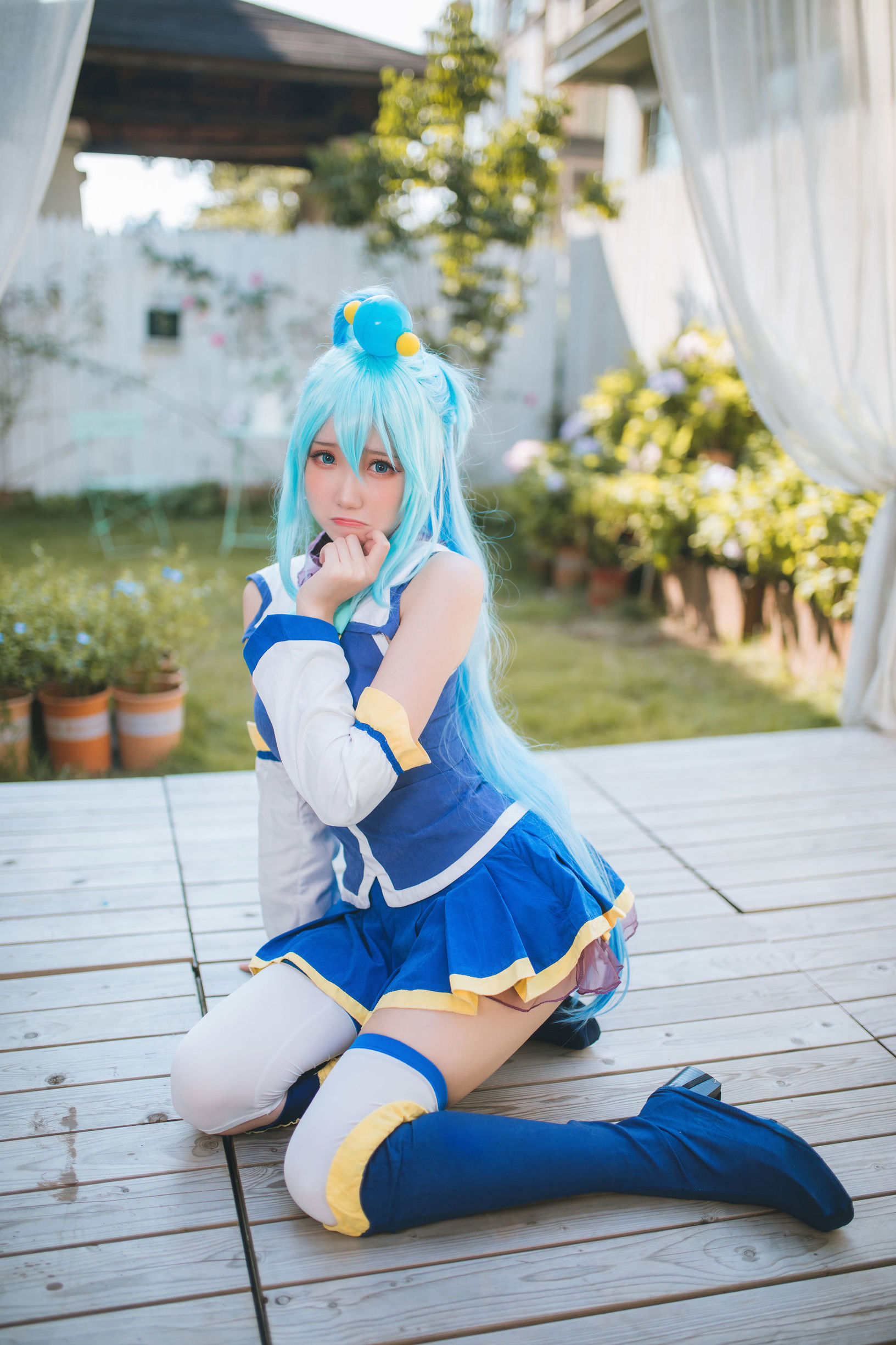 Net Red Coser] Coser Gua Xi Jiang phúc lợi - Aqua