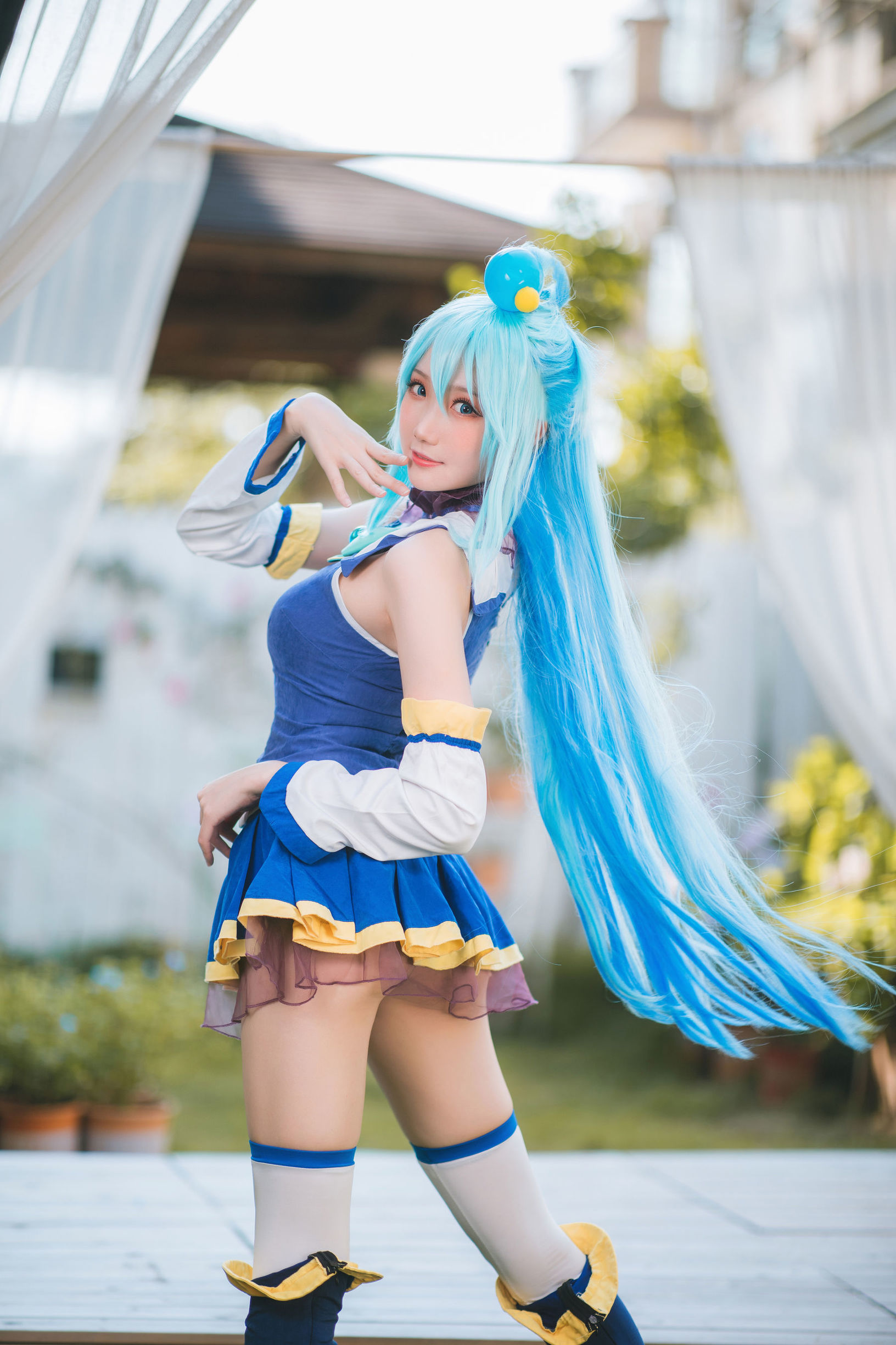 Net Red Coser] Coser Gua Xi Jiang phúc lợi - Aqua