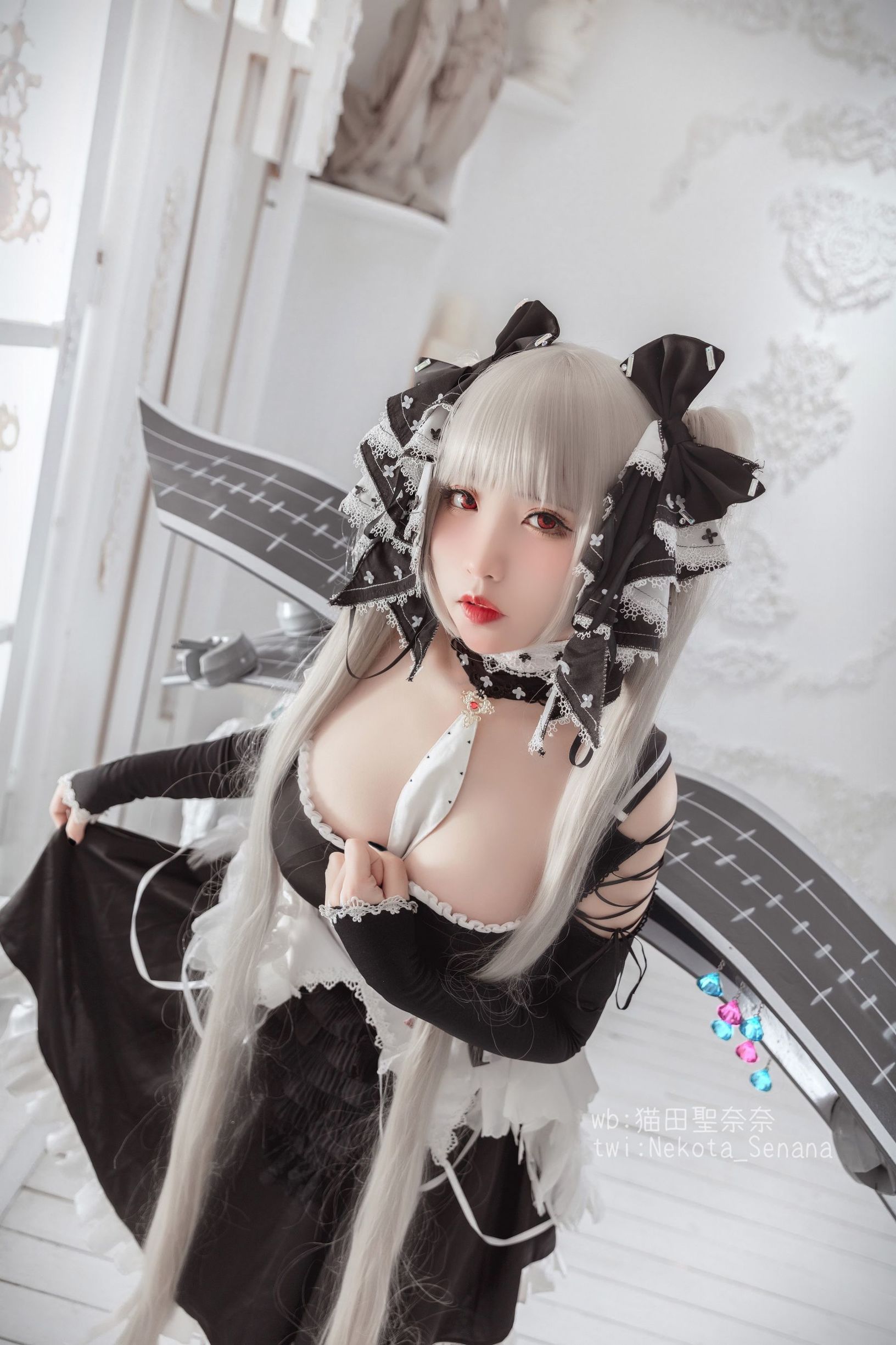Coser Nổi Tiếng Mạng] Blogger Anime Mèo Điền Thánh Nai Nai - Azur Lane Khả Uy