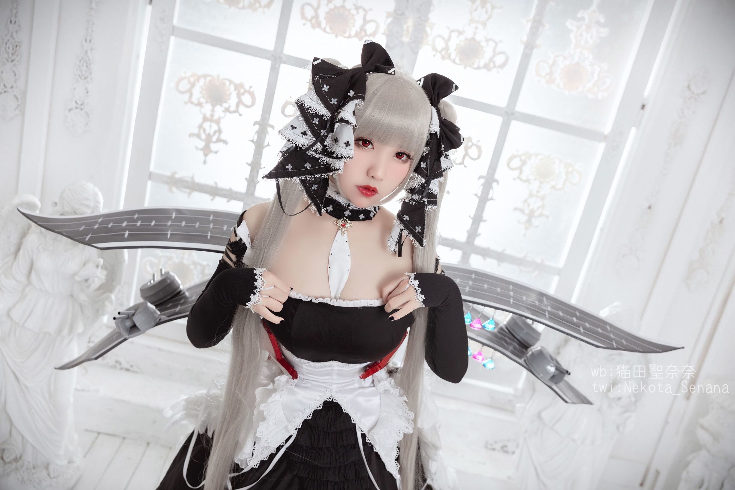 Coser Nổi Tiếng Mạng] Blogger Anime Mèo Điền Thánh Nai Nai - Azur Lane Khả Uy