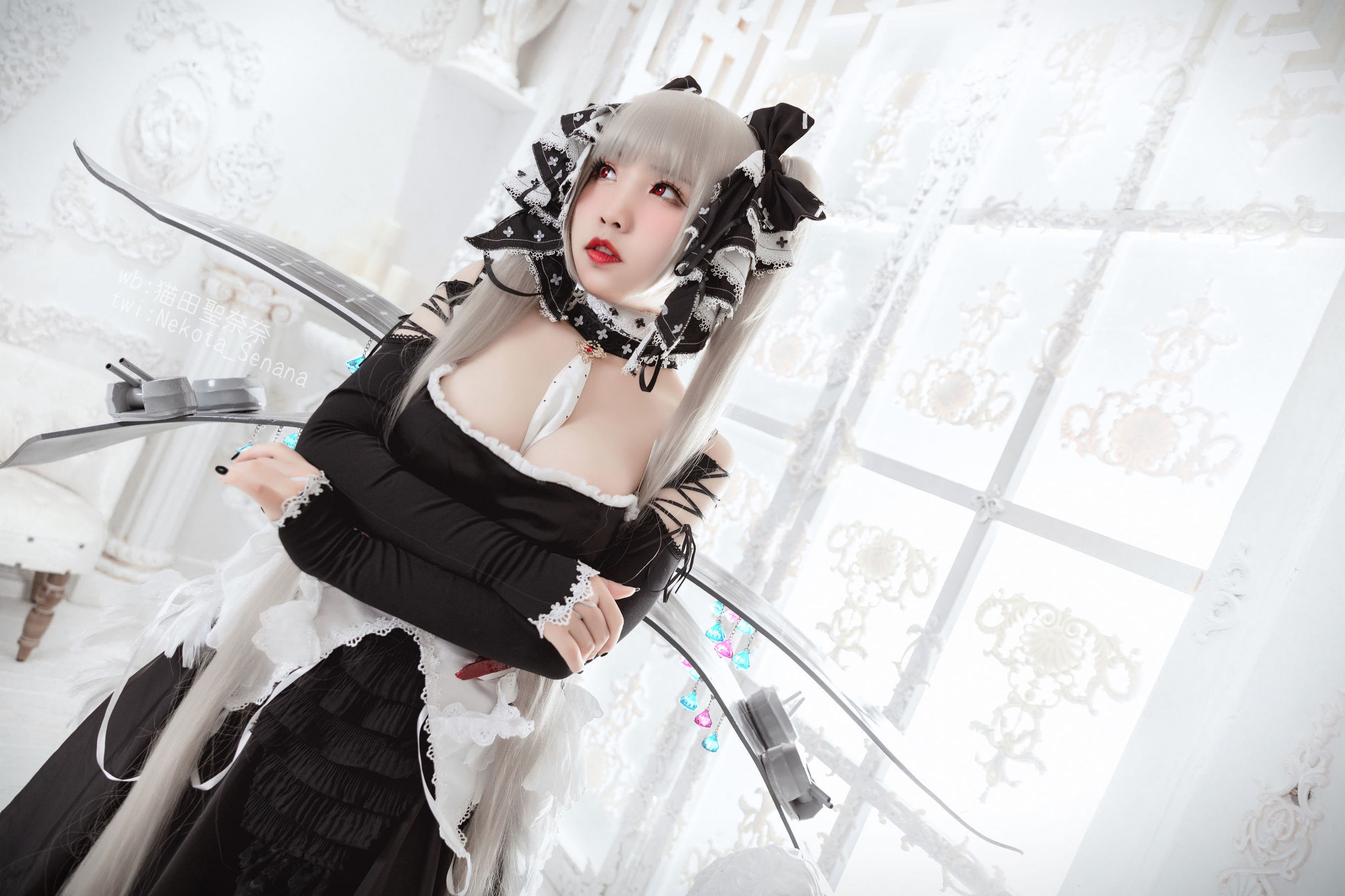 Coser Nổi Tiếng Mạng] Blogger Anime Mèo Điền Thánh Nai Nai - Azur Lane Khả Uy