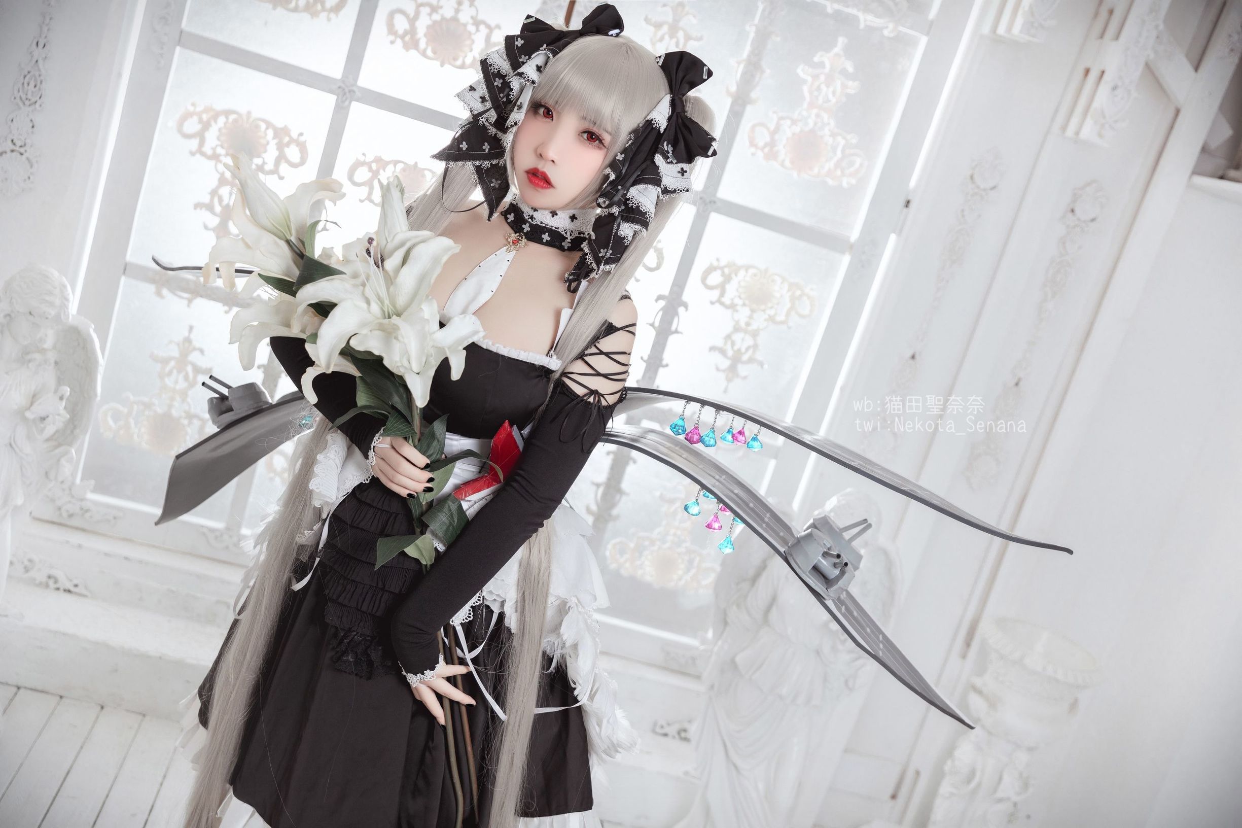 Coser Nổi Tiếng Mạng] Blogger Anime Mèo Điền Thánh Nai Nai - Azur Lane Khả Uy