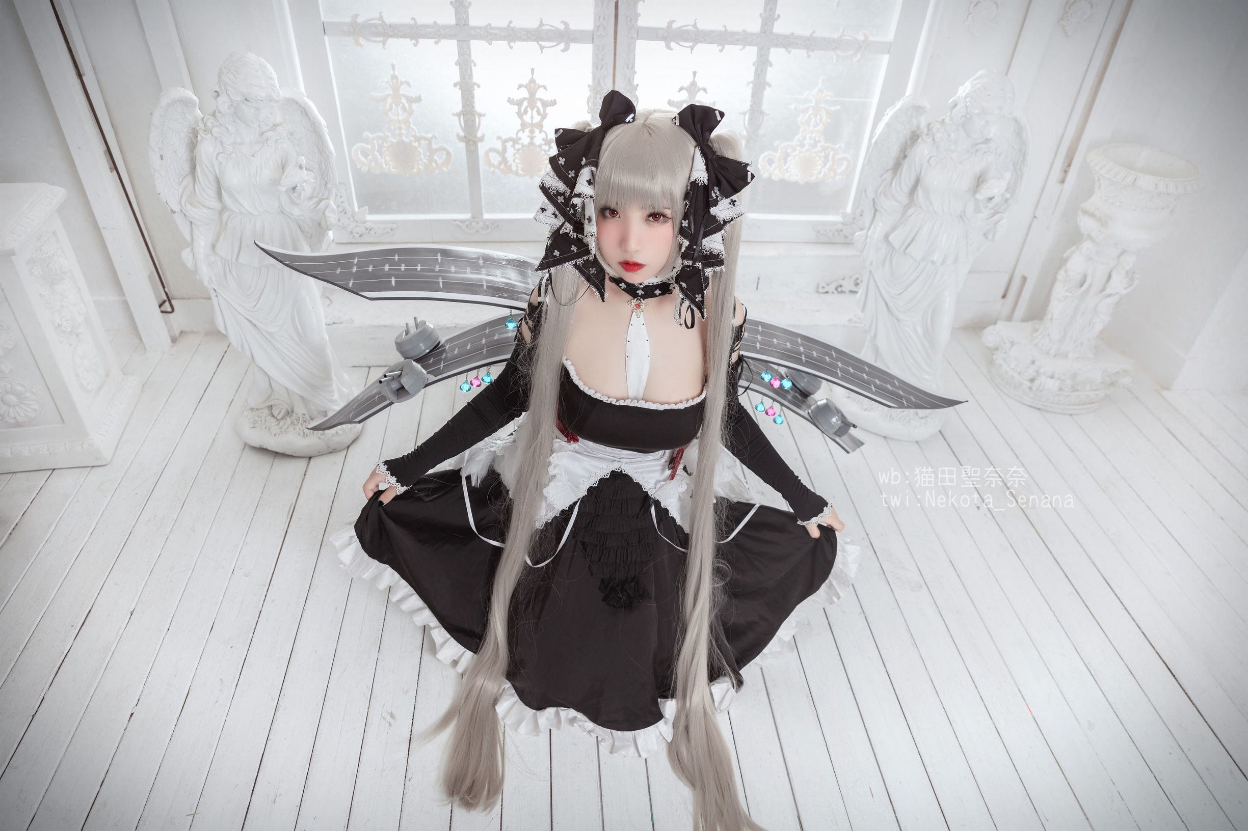Coser Nổi Tiếng Mạng] Blogger Anime Mèo Điền Thánh Nai Nai - Azur Lane Khả Uy