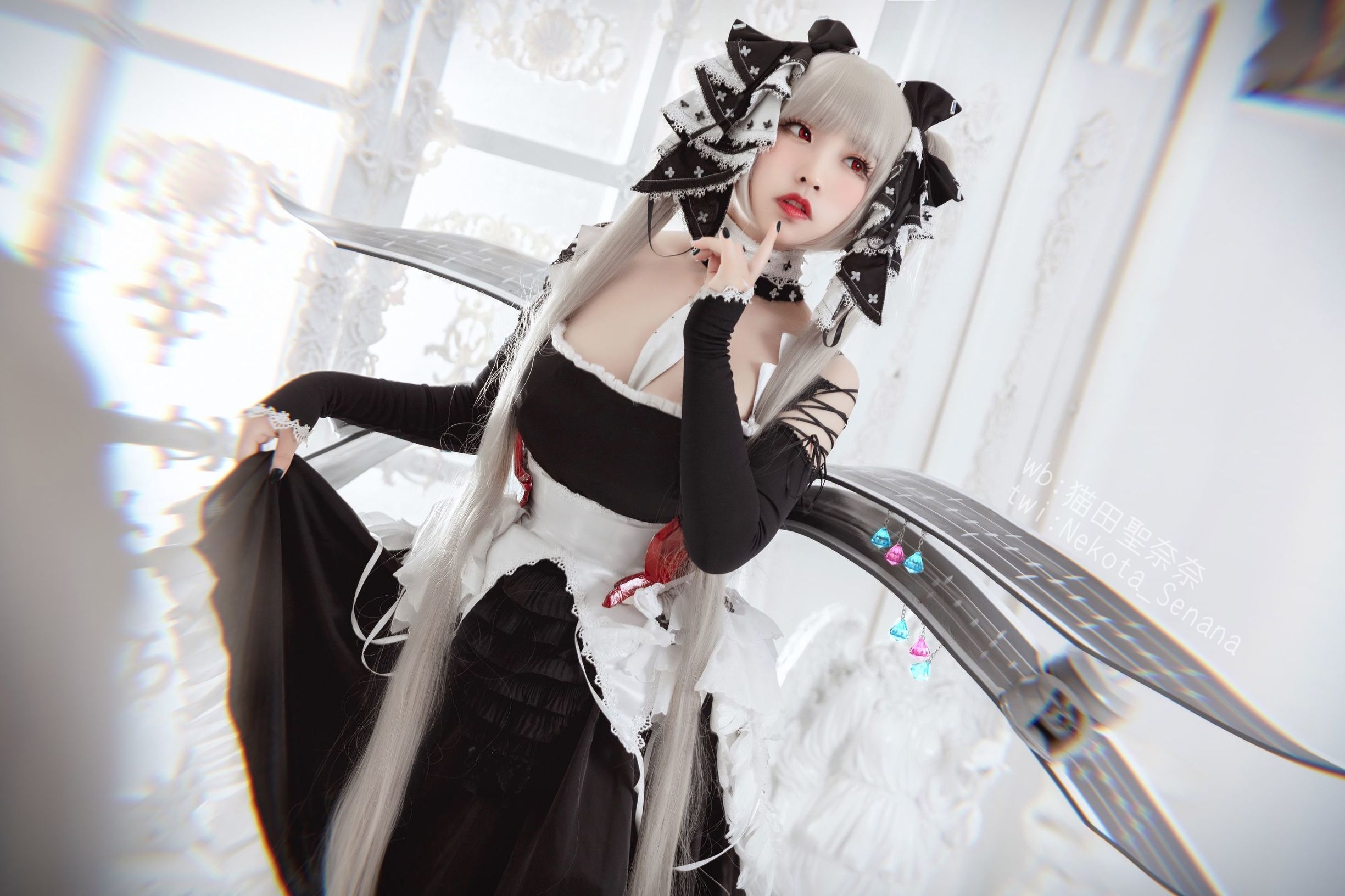 Coser Nổi Tiếng Mạng] Blogger Anime Mèo Điền Thánh Nai Nai - Azur Lane Khả Uy