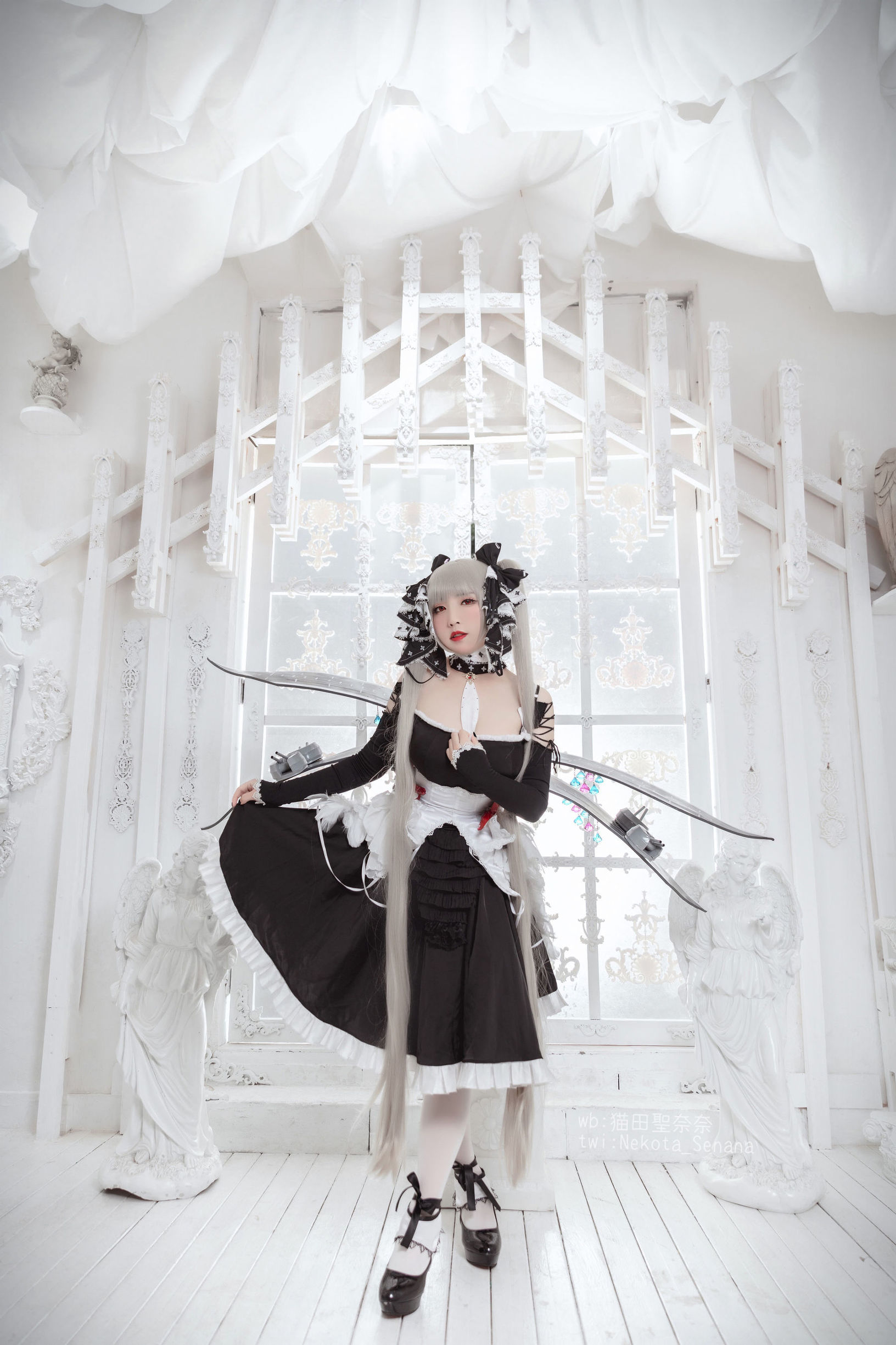 Coser Nổi Tiếng Mạng] Blogger Anime Mèo Điền Thánh Nai Nai - Azur Lane Khả Uy
