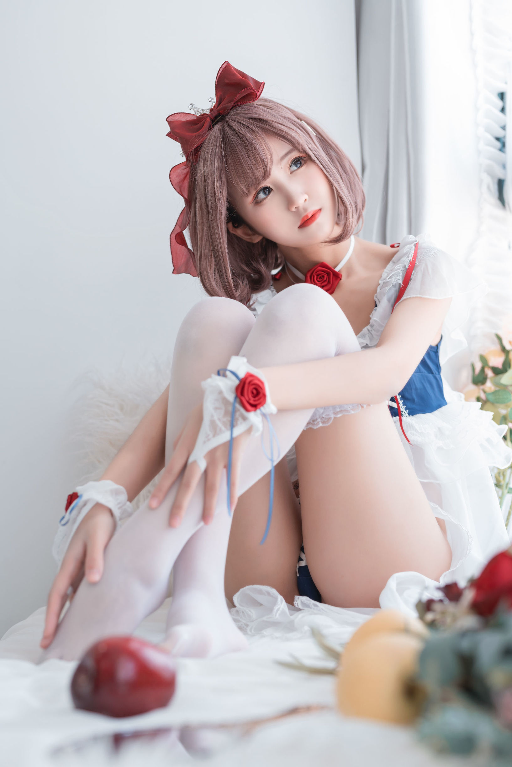 เน็ตไอดอลคอสเพลย์เยอร์] 微博妹子สามดุ_69 - ไป๋เสวี่ยจี