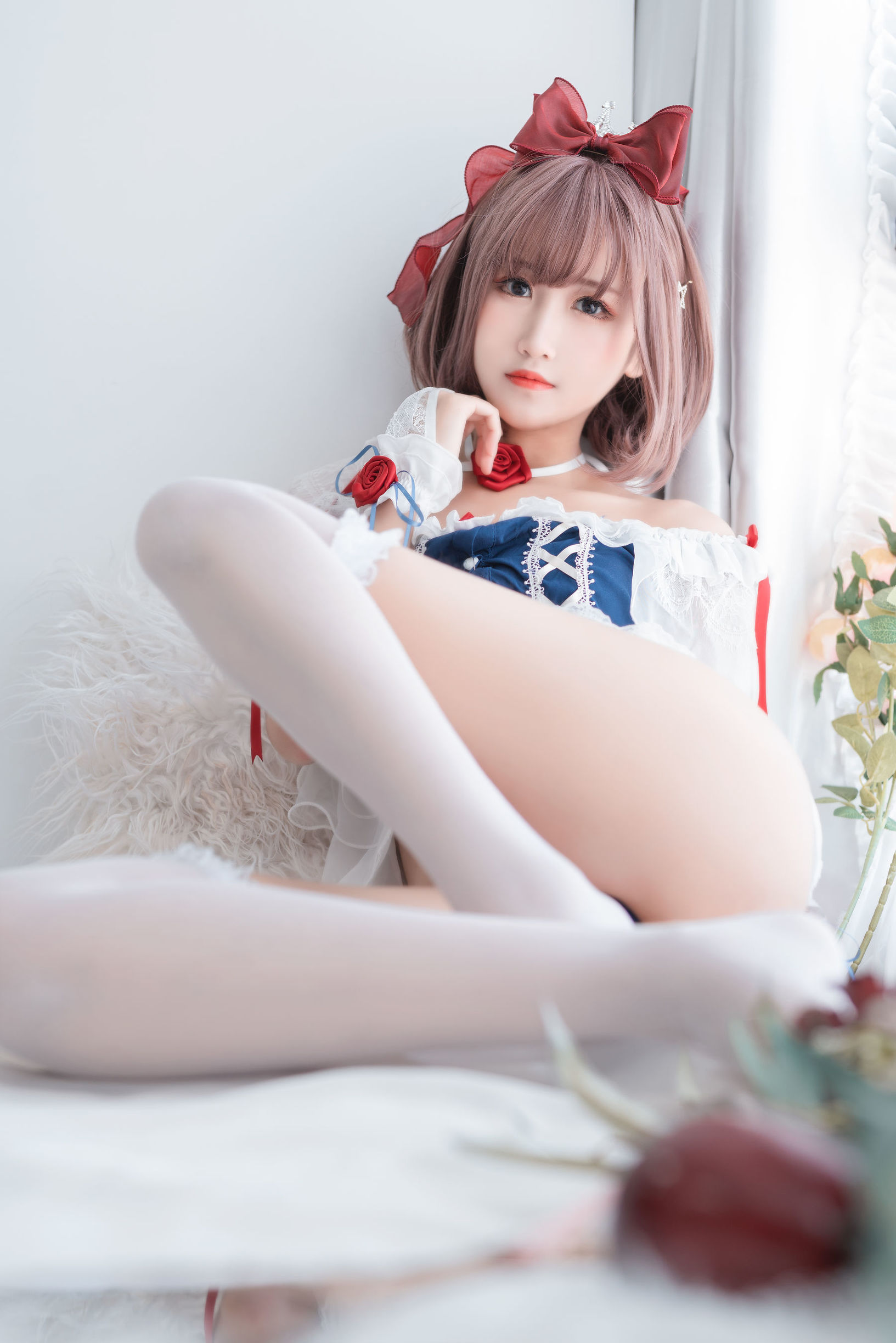 เน็ตไอดอลคอสเพลย์เยอร์] 微博妹子สามดุ_69 - ไป๋เสวี่ยจี