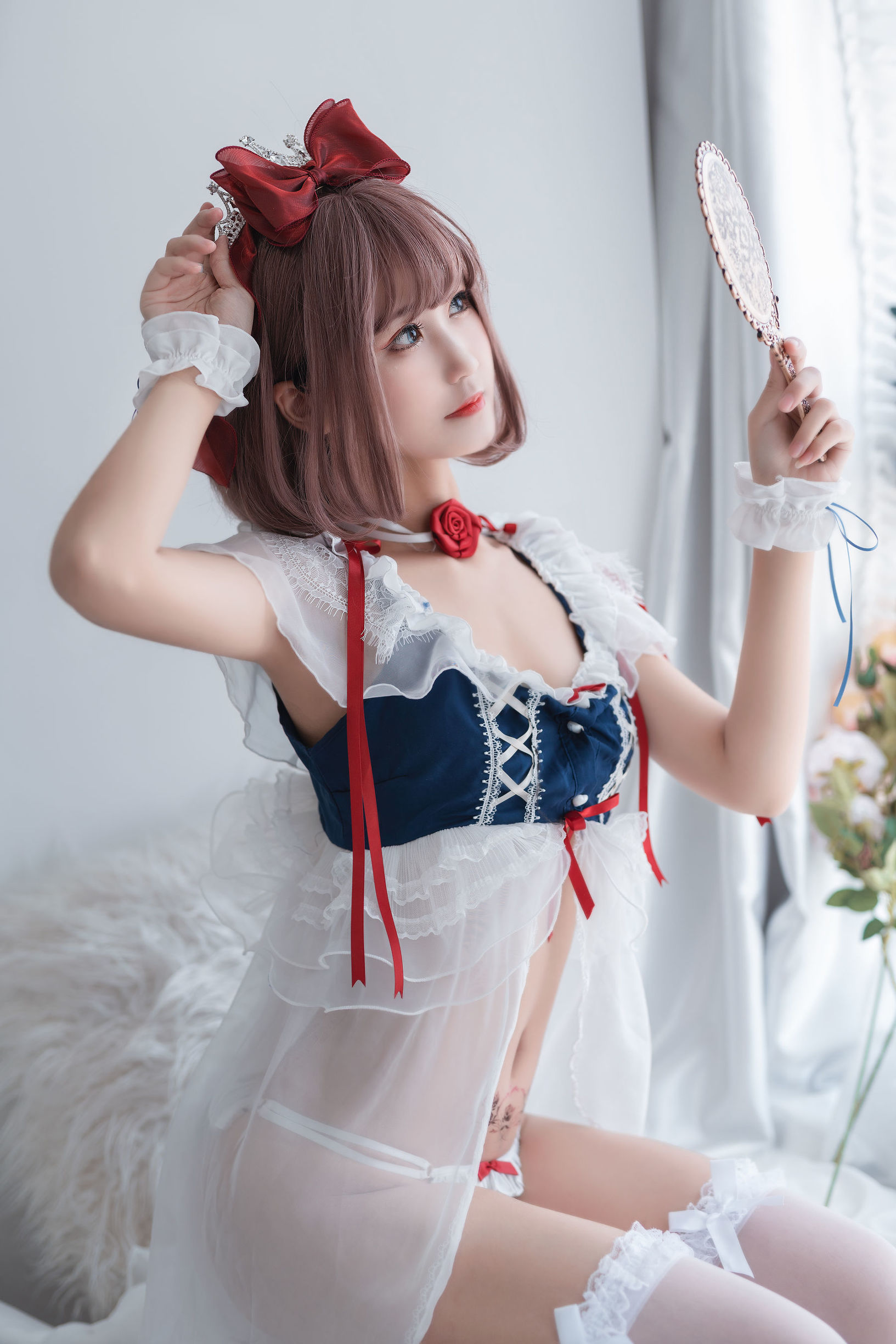 เน็ตไอดอลคอสเพลย์เยอร์] 微博妹子สามดุ_69 - ไป๋เสวี่ยจี
