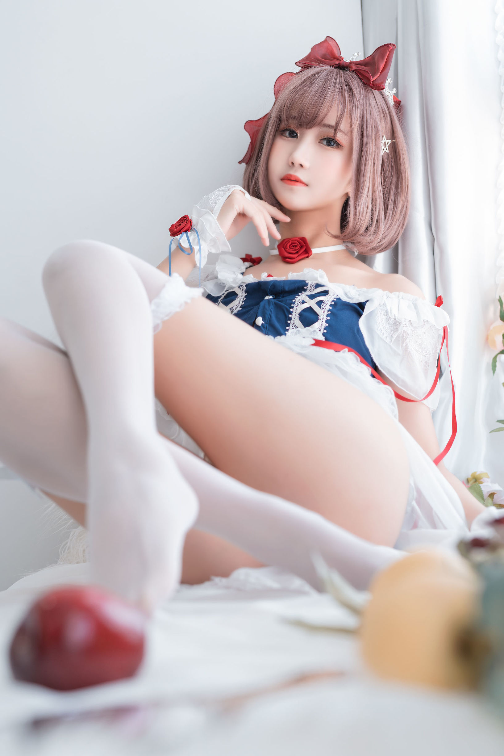 เน็ตไอดอลคอสเพลย์เยอร์] 微博妹子สามดุ_69 - ไป๋เสวี่ยจี