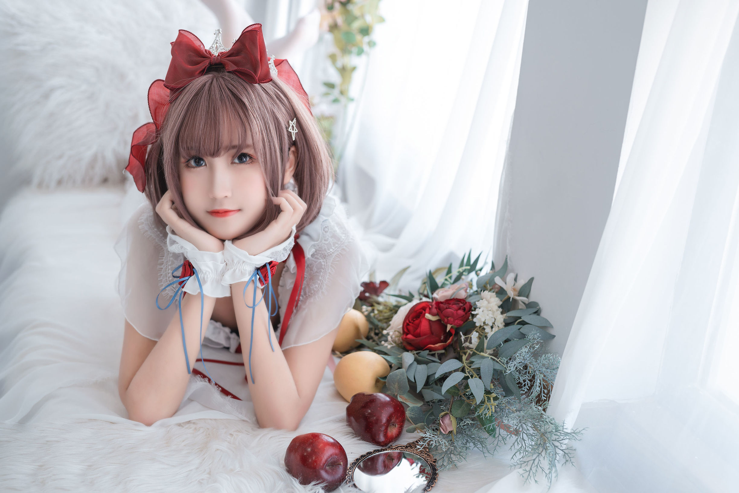 เน็ตไอดอลคอสเพลย์เยอร์] 微博妹子สามดุ_69 - ไป๋เสวี่ยจี