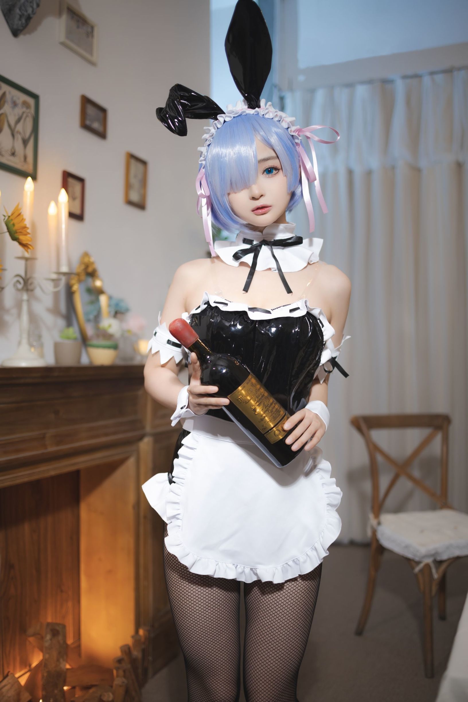 Coser Nổi Tiếng] Sakurai Ningning - Rem Thỏ Nữ