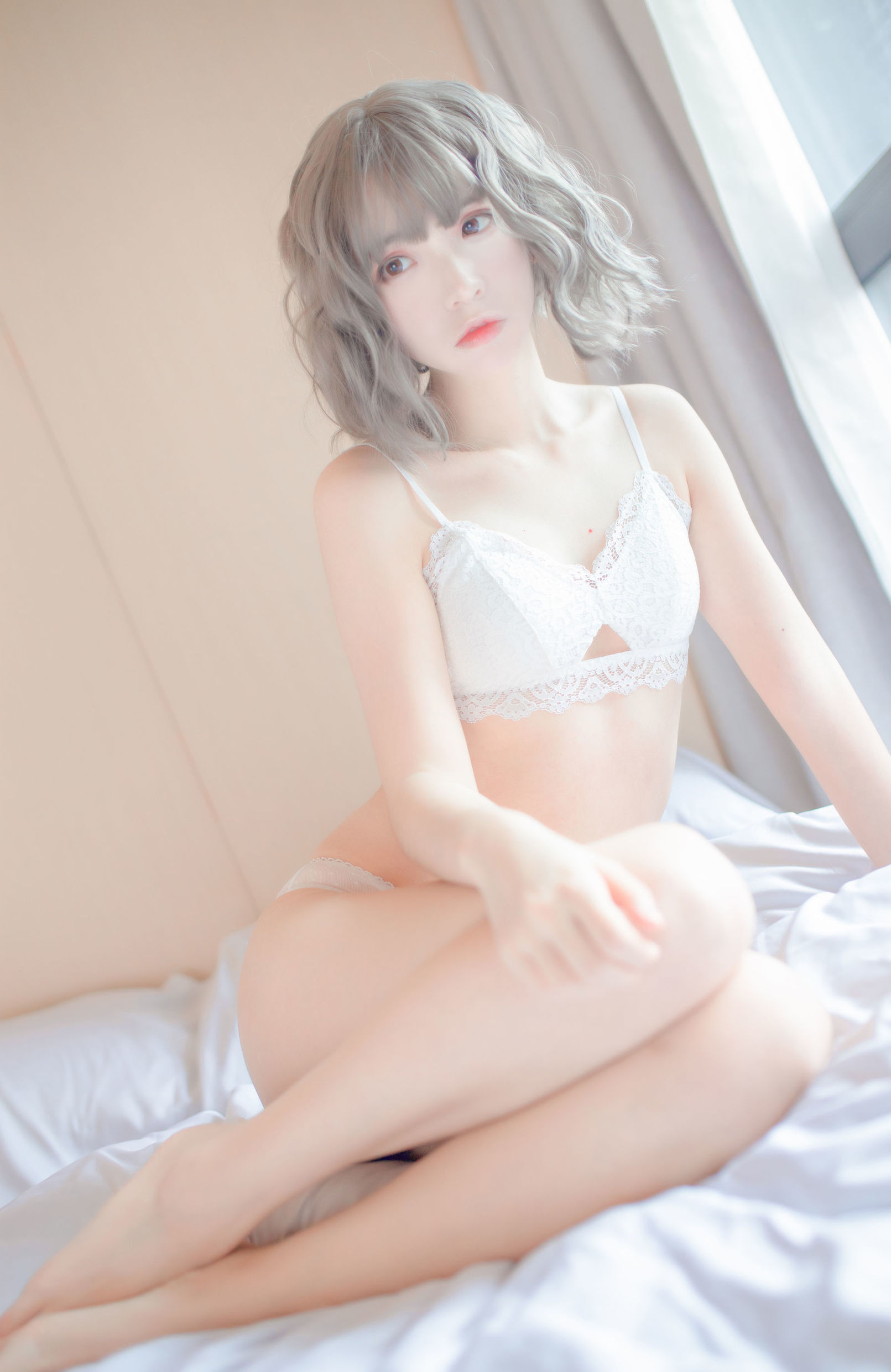 疯猫ss 思绪之内衣 Cosplay 写真