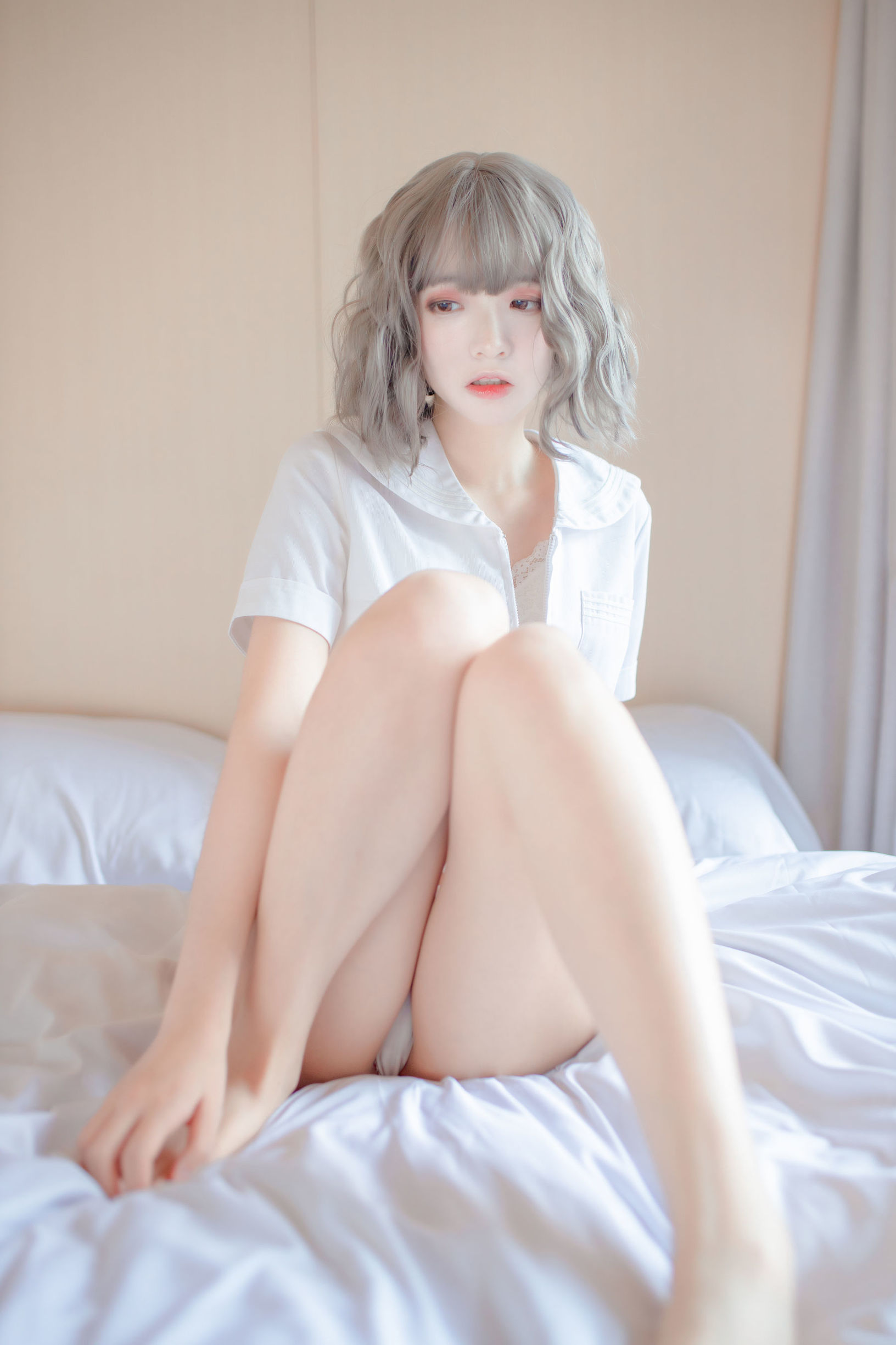 疯猫ss 思绪之内衣 Cosplay 写真