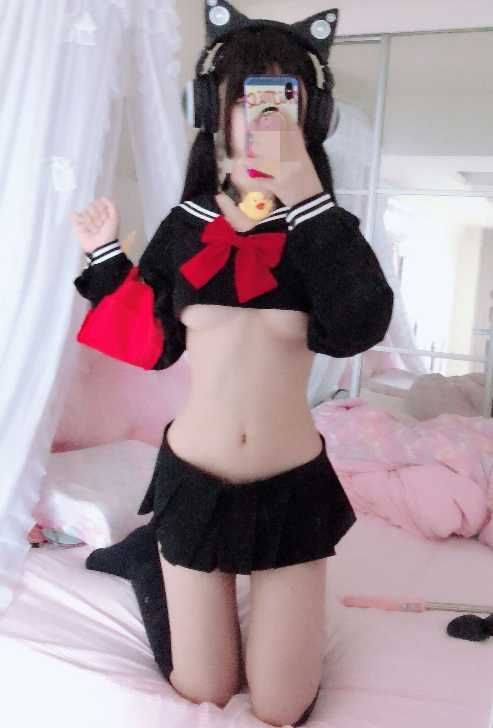 [网红COSER] 桜井宁宁 - 半乳制服