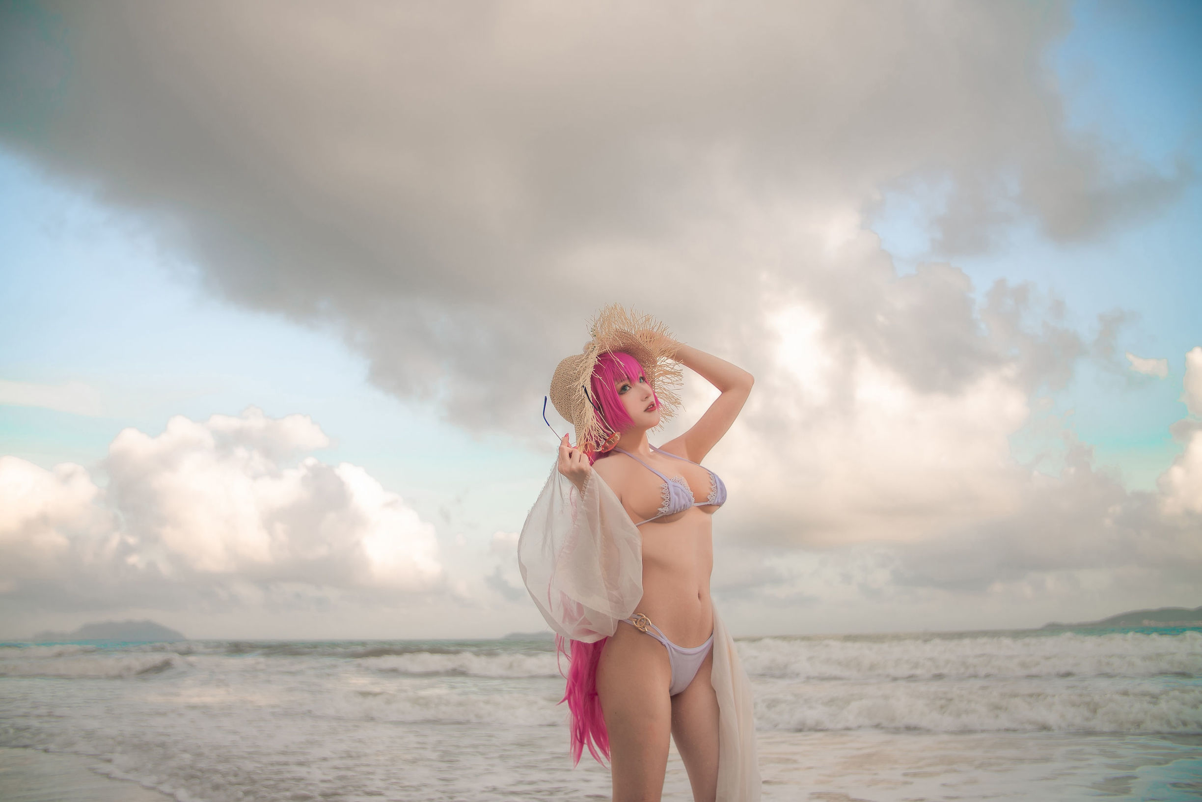 Cosplay Nổi Tiếng Trên Mạng] Khởi Tư Khối Wii - Neku Áo Tắm
