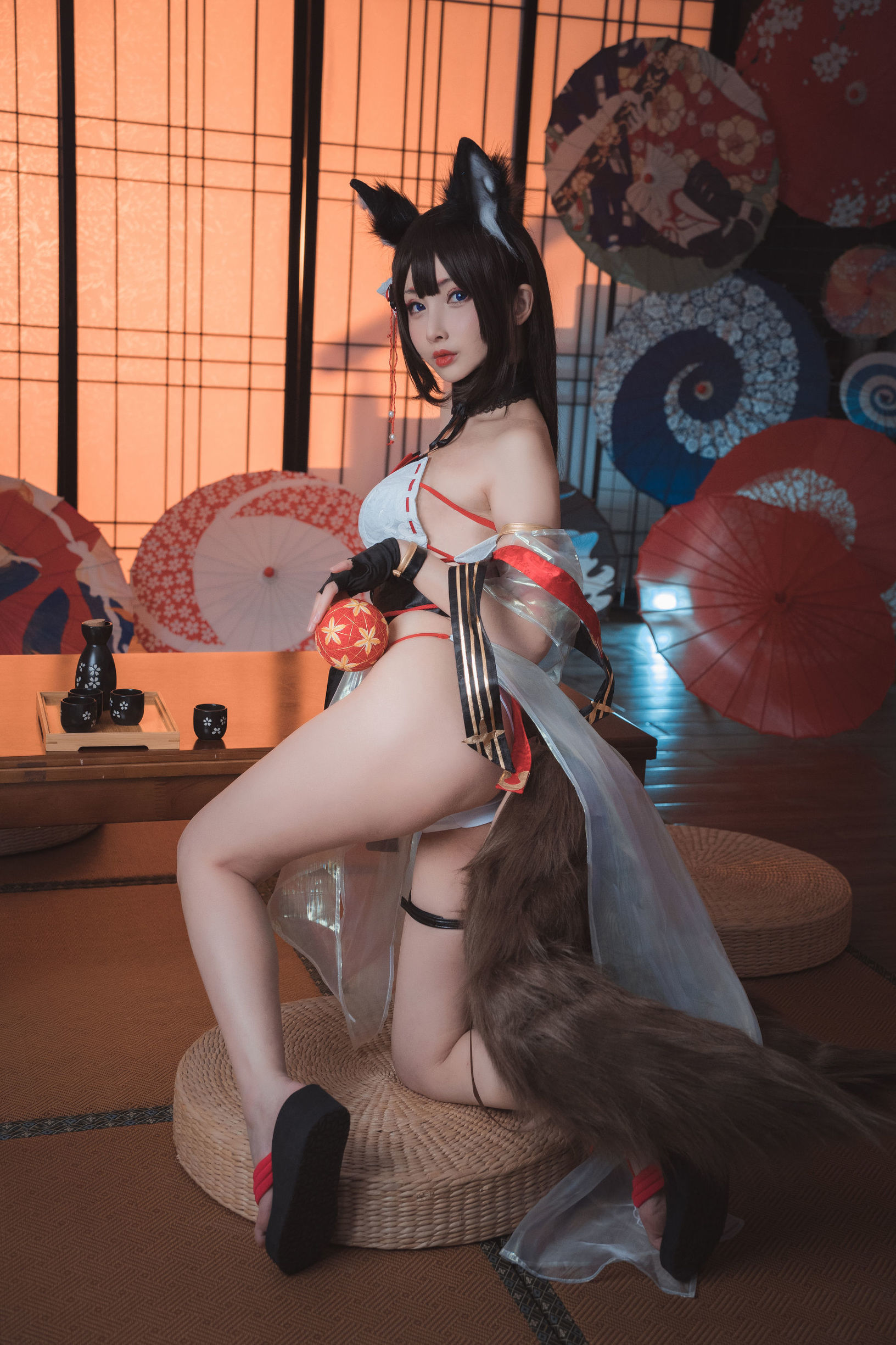 [网红COSER] COS福利rioko凉凉子 - 天城泳装