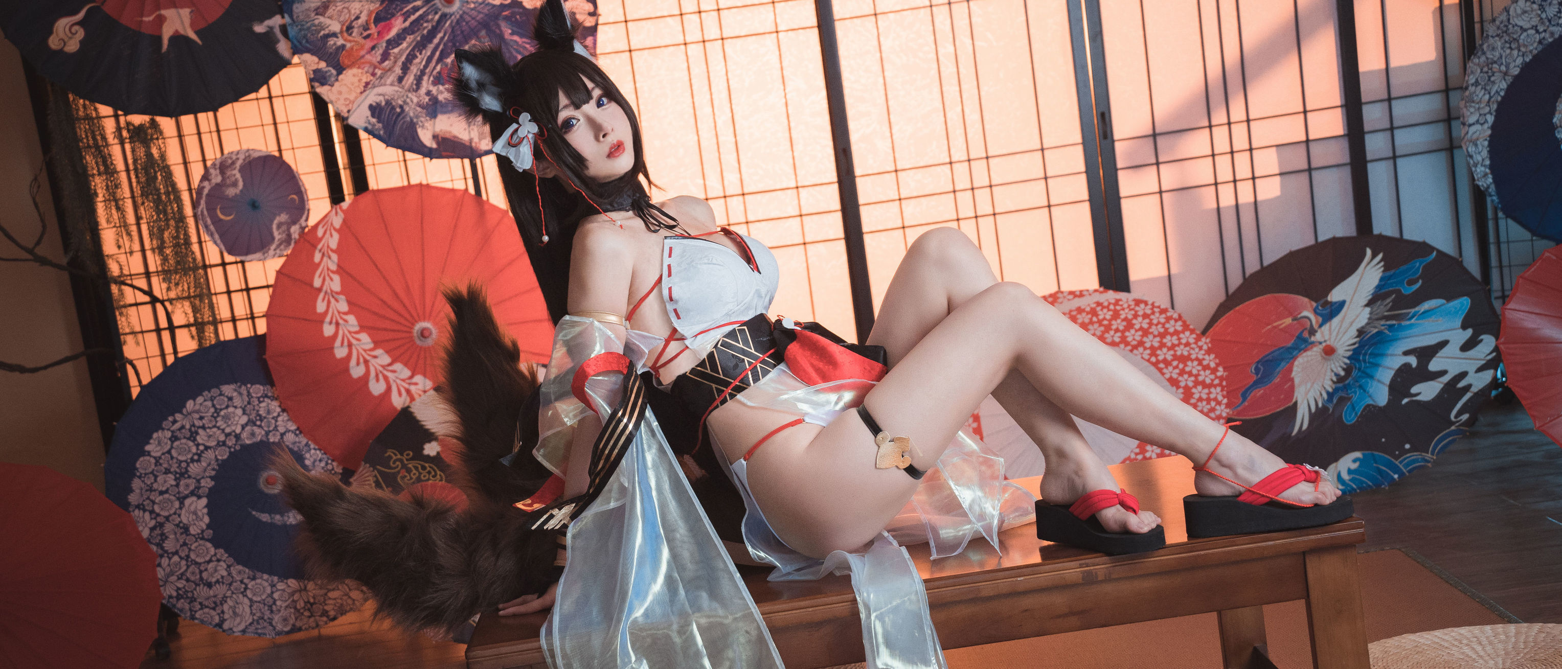 [网红COSER] COS福利rioko凉凉子 - 天城泳装