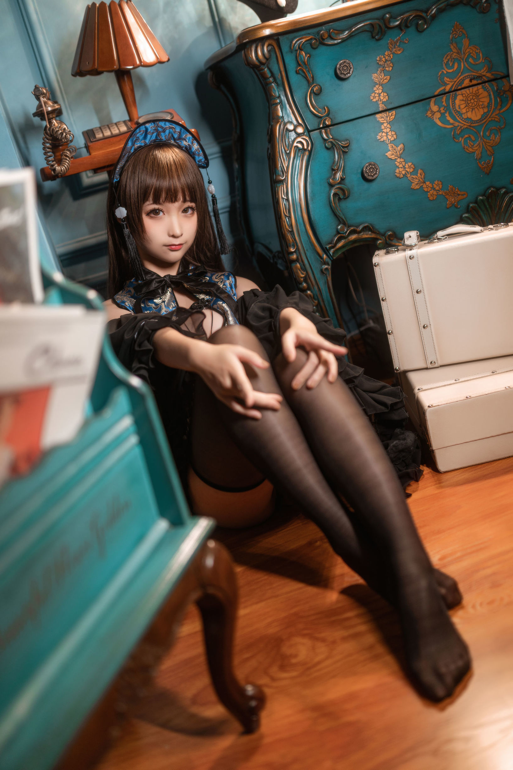 [网红COSER] 动漫博主蠢沫沫 - 小僵尸