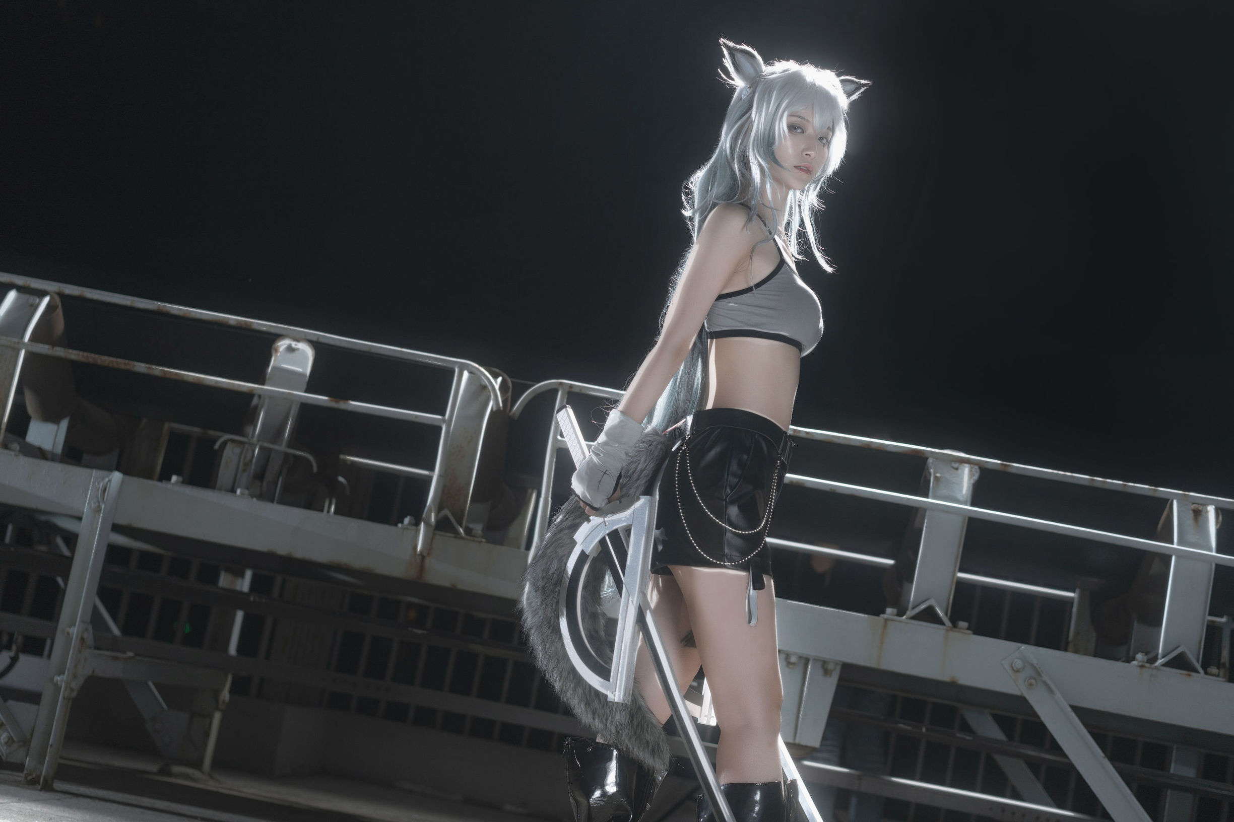 [网红COSER] 动漫博主铁板烧鬼舞w - 拉普兰德