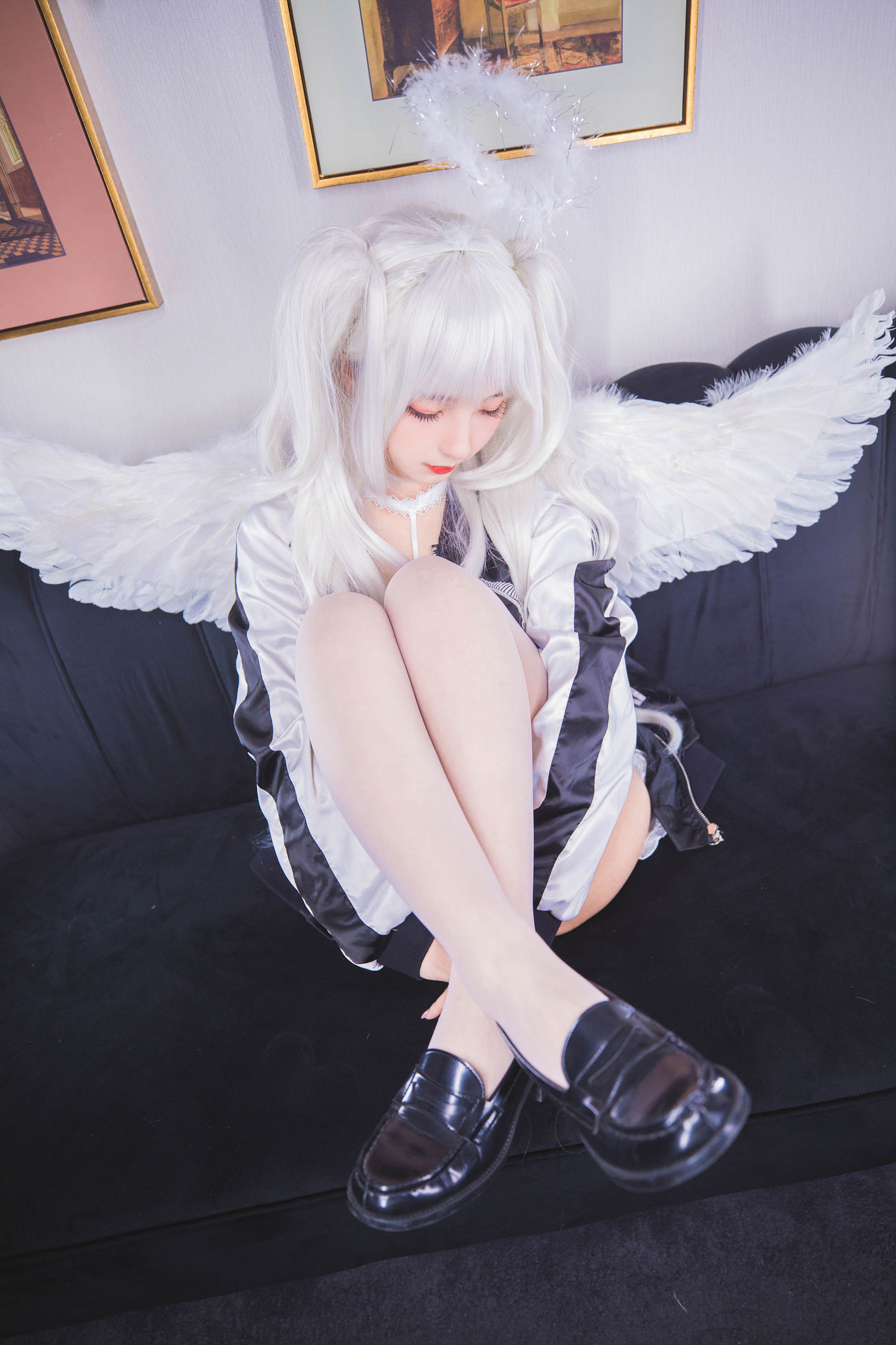 [网红COSER] 萝莉神楽坂真冬之天国に落ちる - 坠入天堂