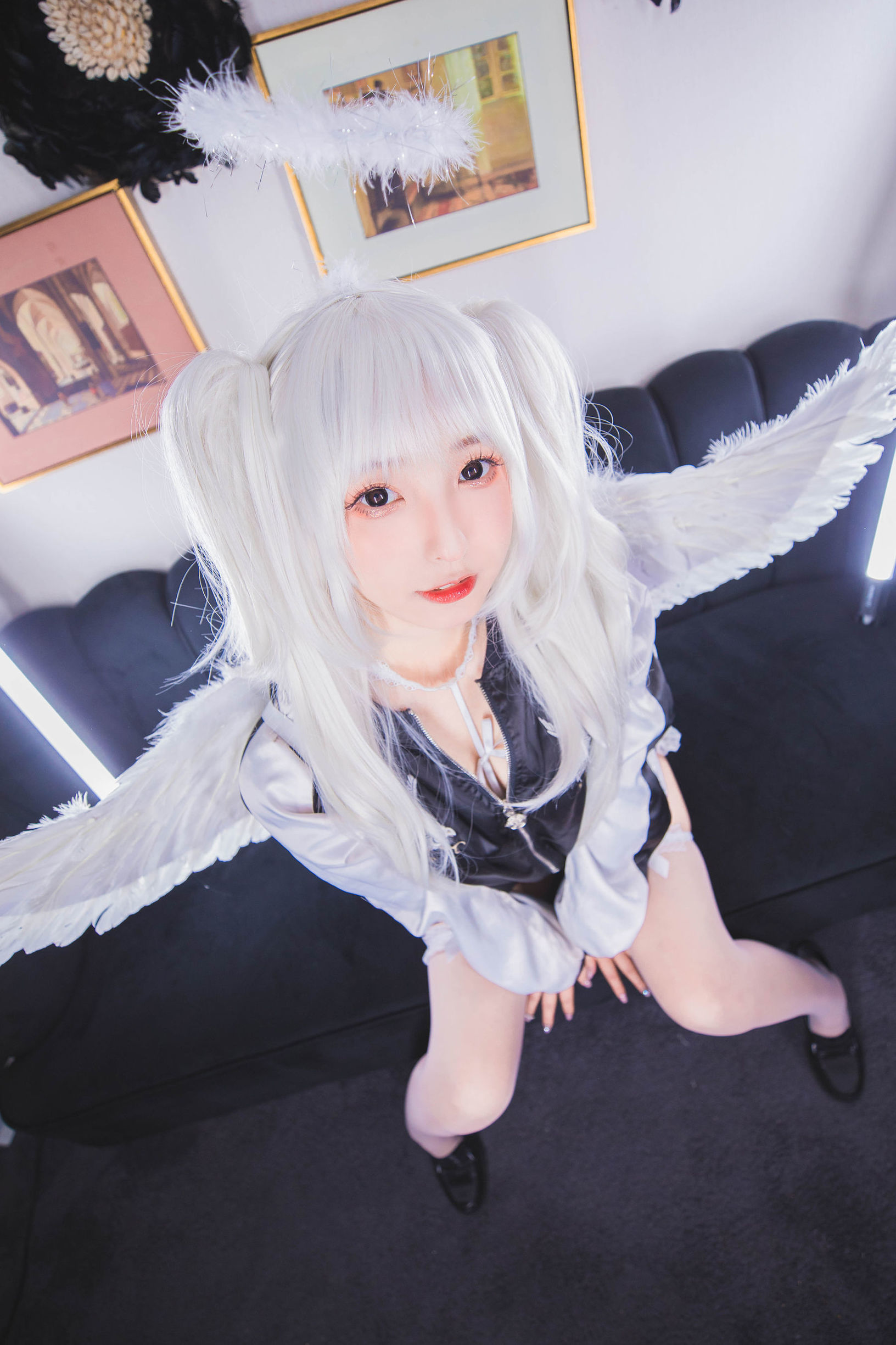 [网红COSER] 萝莉神楽坂真冬之天国に落ちる - 坠入天堂