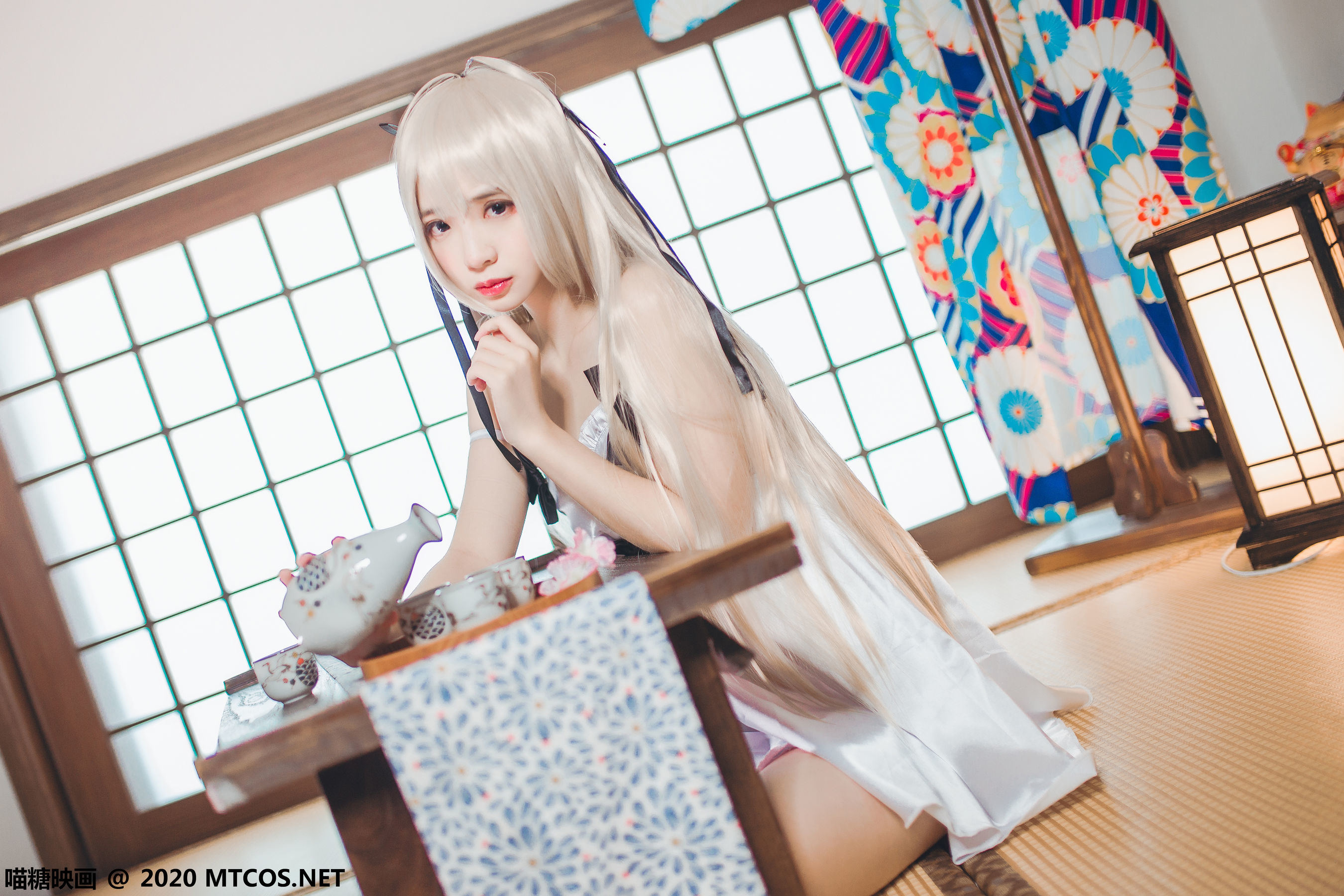Meow Sugar Film] VOL.332 White Skirt Qiong Mei