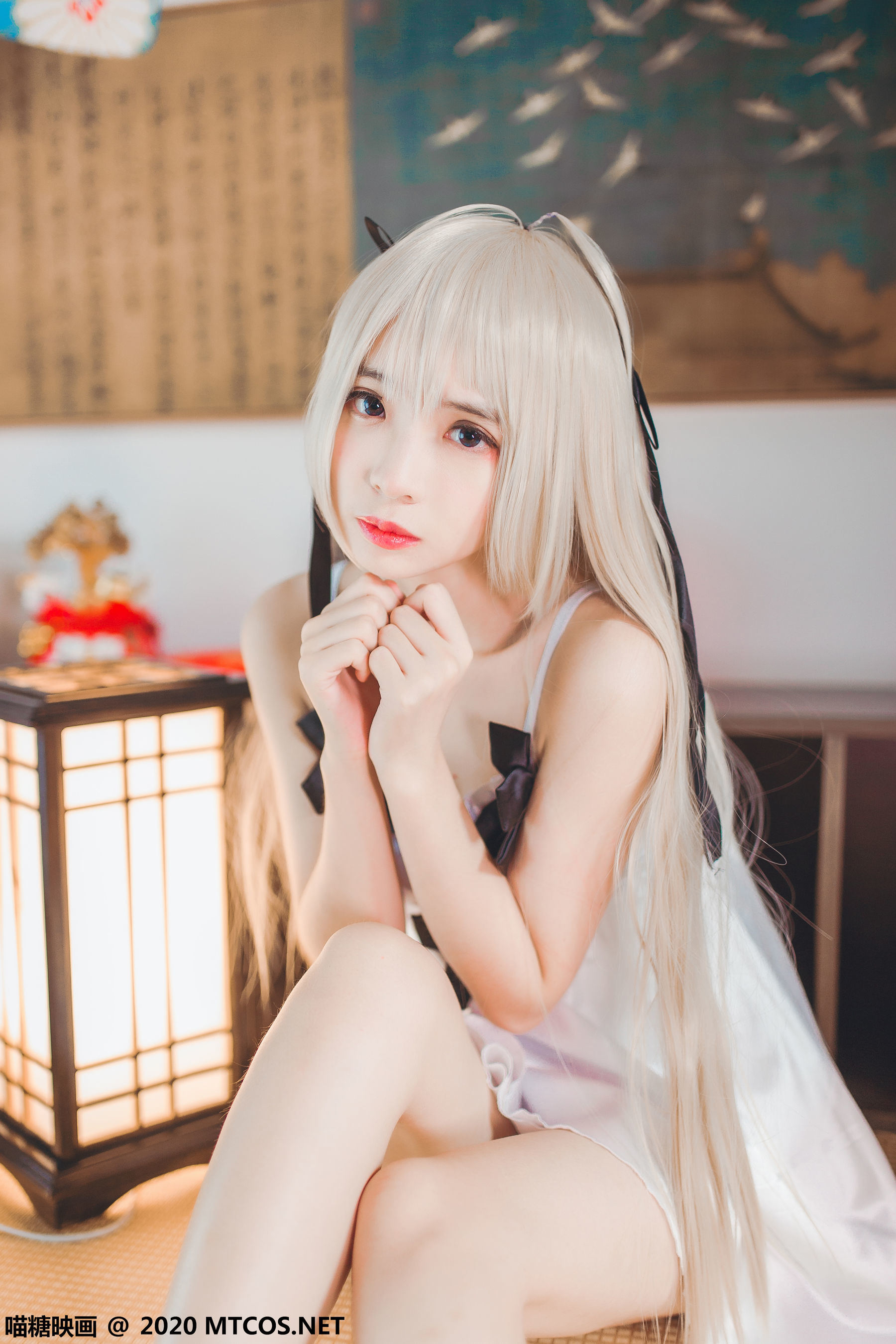 Meow Sugar Film] VOL.332 White Skirt Qiong Mei