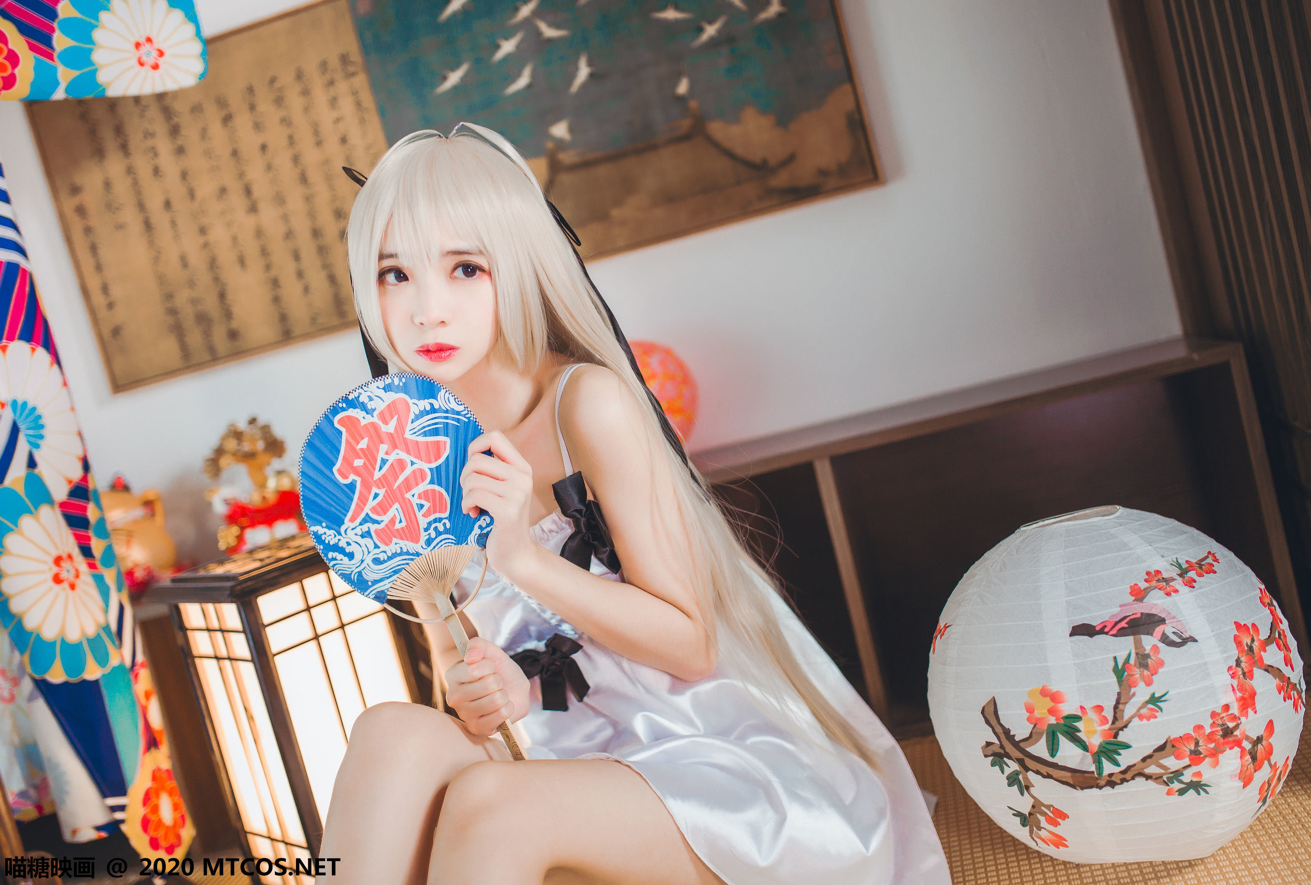 Meow Sugar Film] VOL.332 White Skirt Qiong Mei