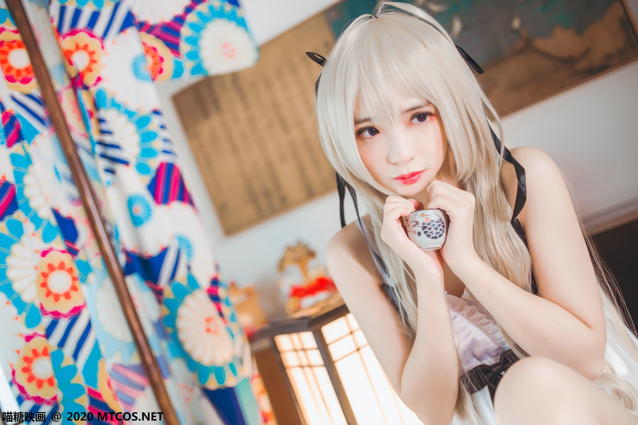 Meow Sugar Film] VOL.332 White Skirt Qiong Mei