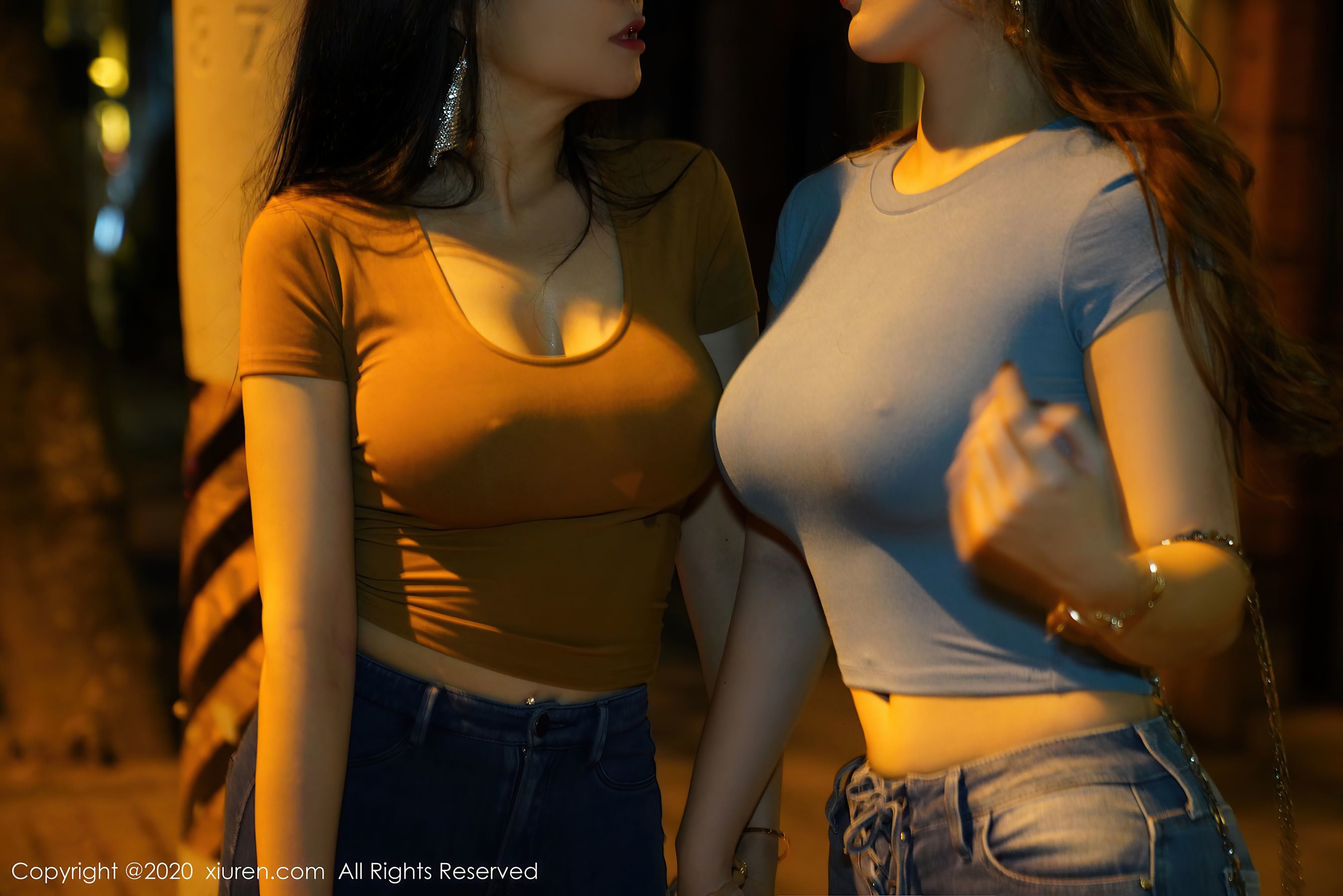 [秀人XiuRen] No.2622 Egg-尤妮丝Egg与 果儿Victoria