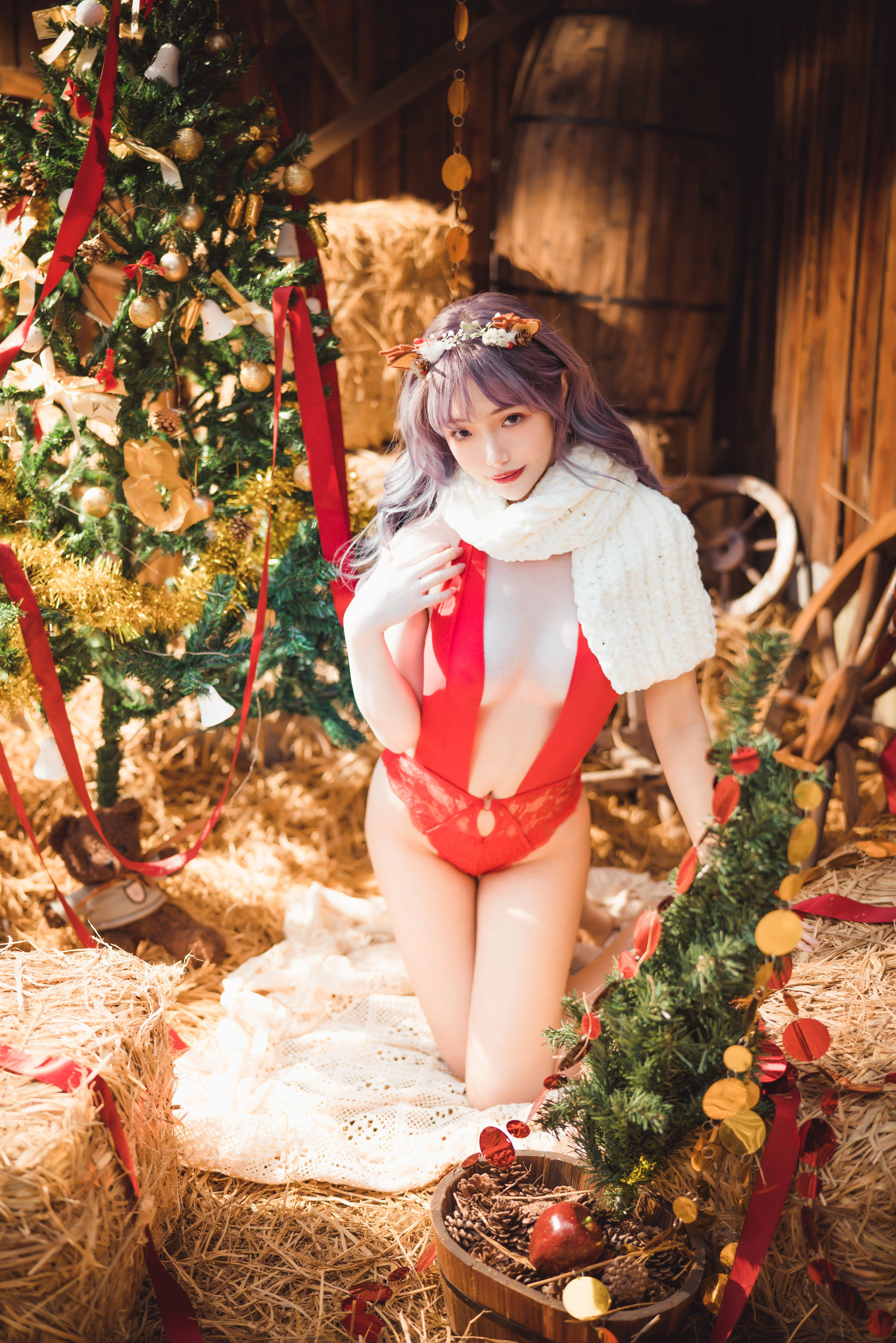コスプレ] アニメブロガー ウェンメイ - 2020 クリスマス