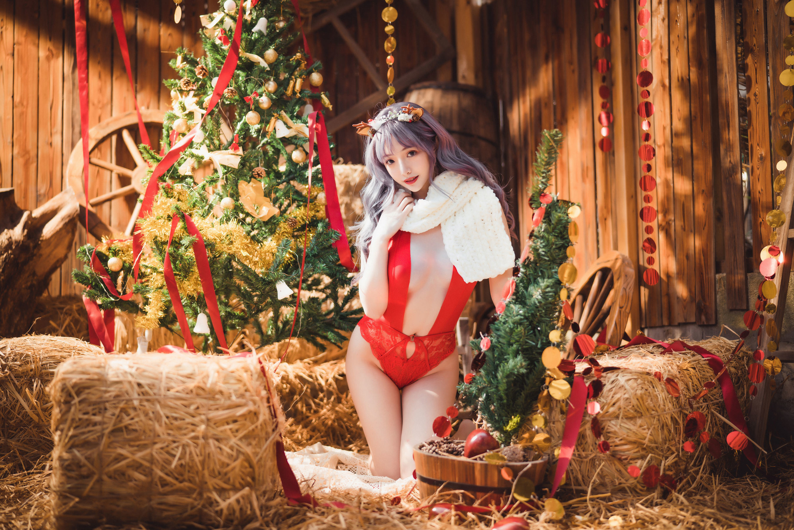 コスプレ] アニメブロガー ウェンメイ - 2020 クリスマス