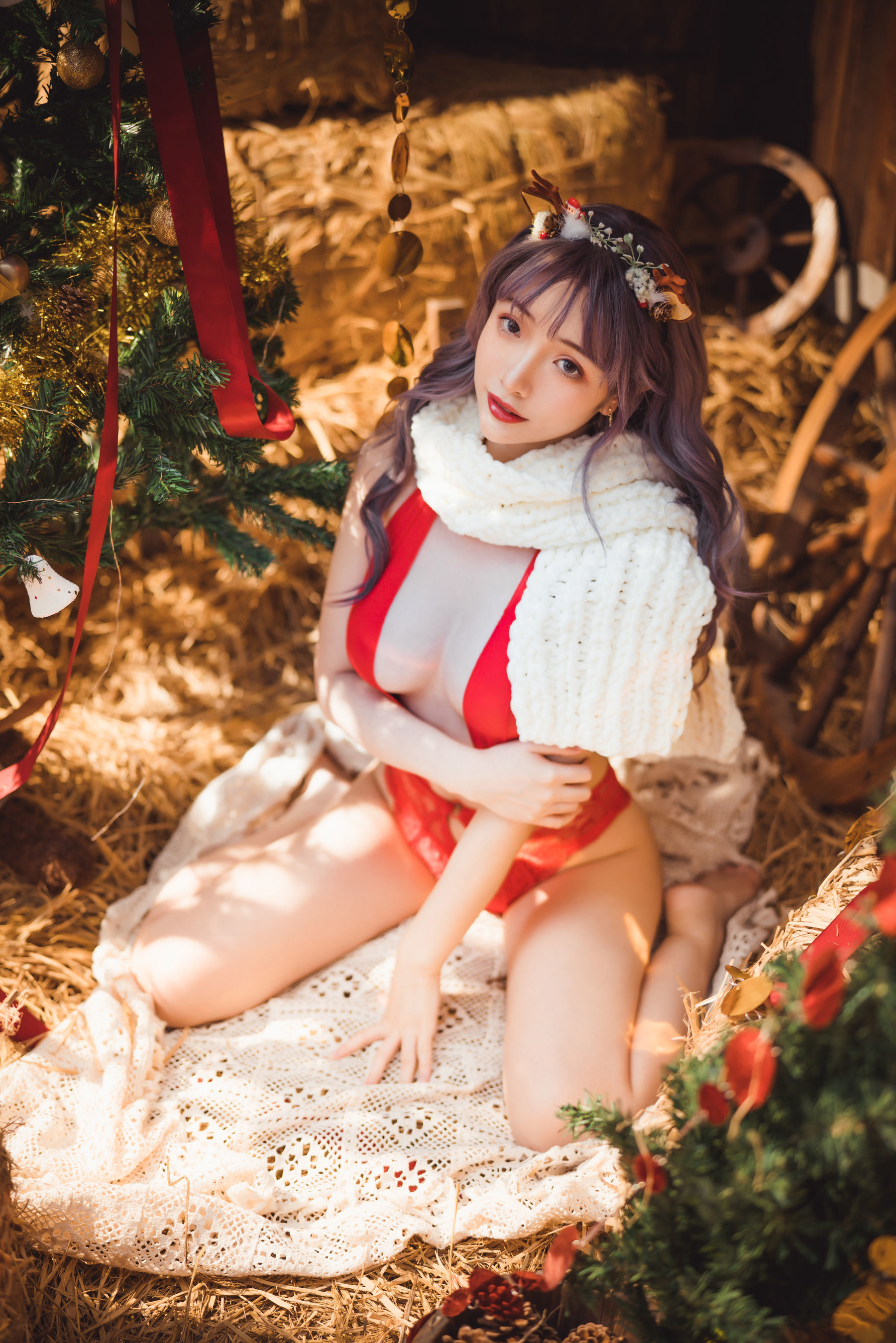コスプレ] アニメブロガー ウェンメイ - 2020 クリスマス