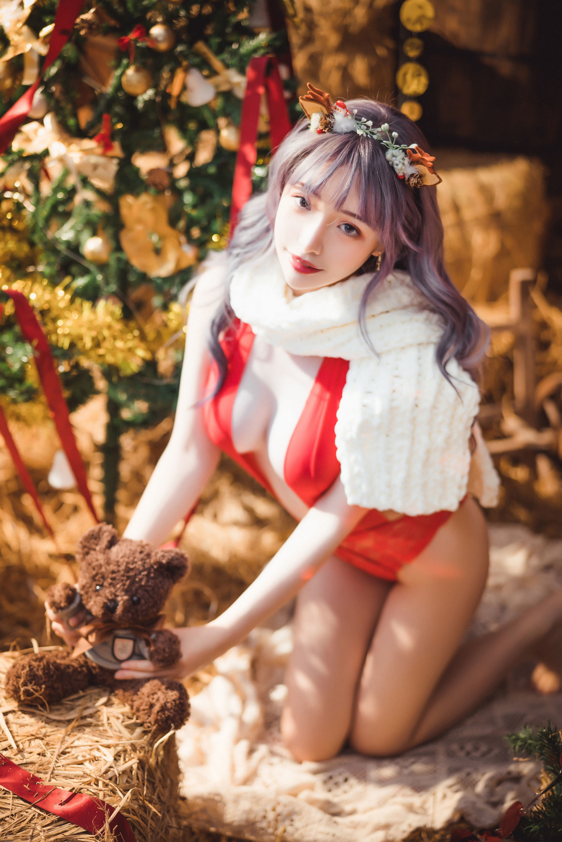 コスプレ] アニメブロガー ウェンメイ - 2020 クリスマス