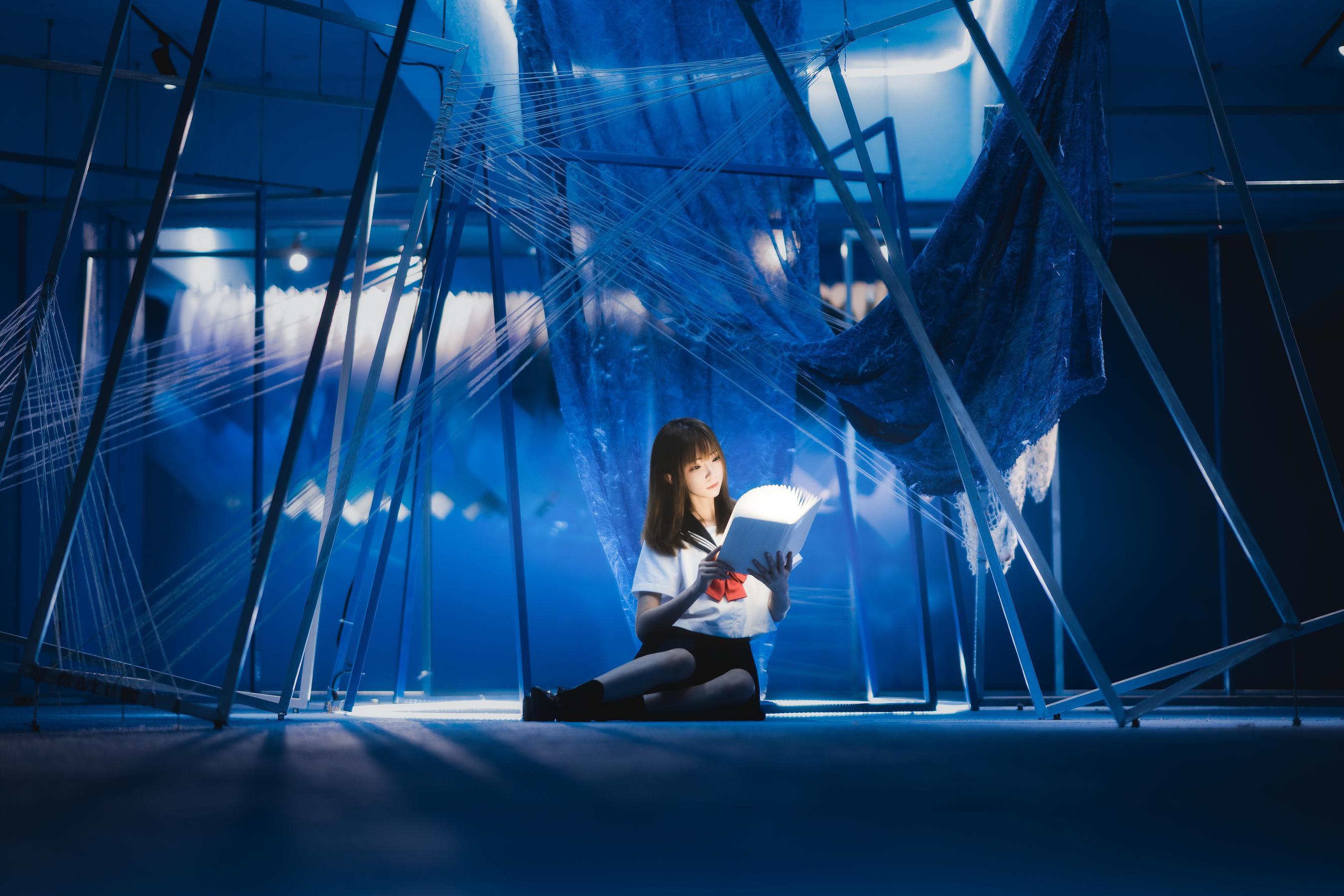 Cosplay] Blogger anime Kitaro_绮太郎 - Bảy phần mười của xanh