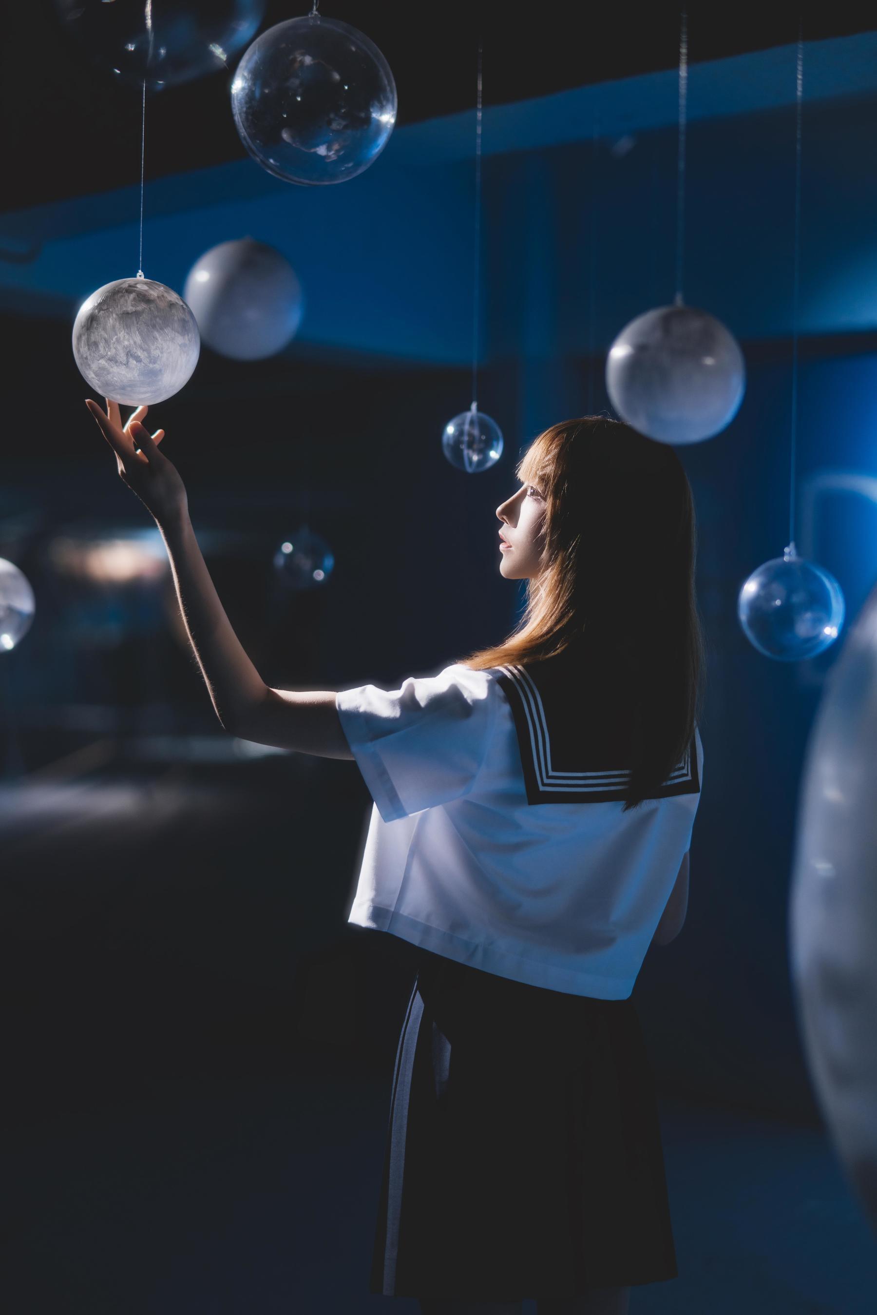 Cosplay] Blogger anime Kitaro_绮太郎 - Bảy phần mười của xanh