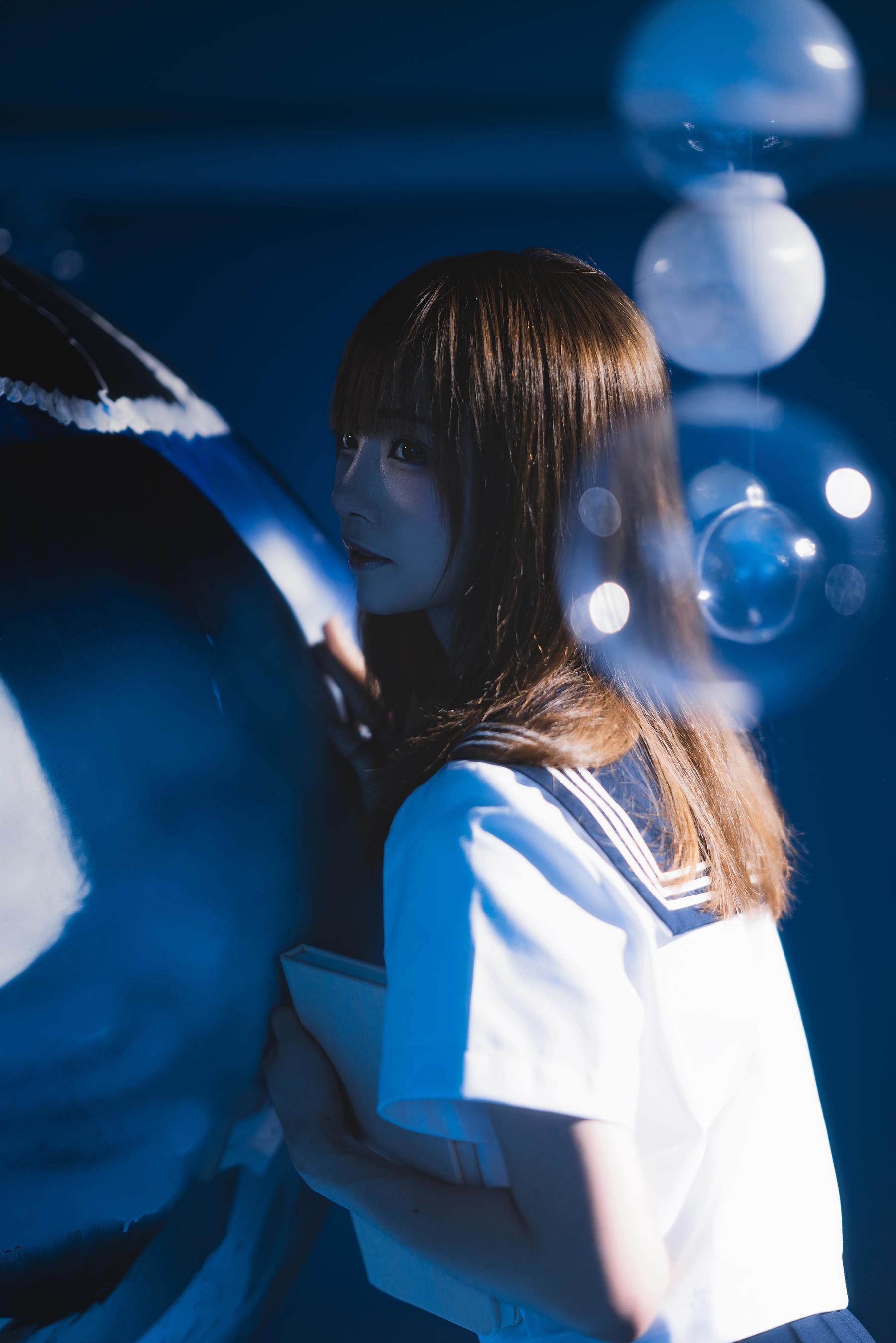 Cosplay] Blogger anime Kitaro_绮太郎 - Bảy phần mười của xanh