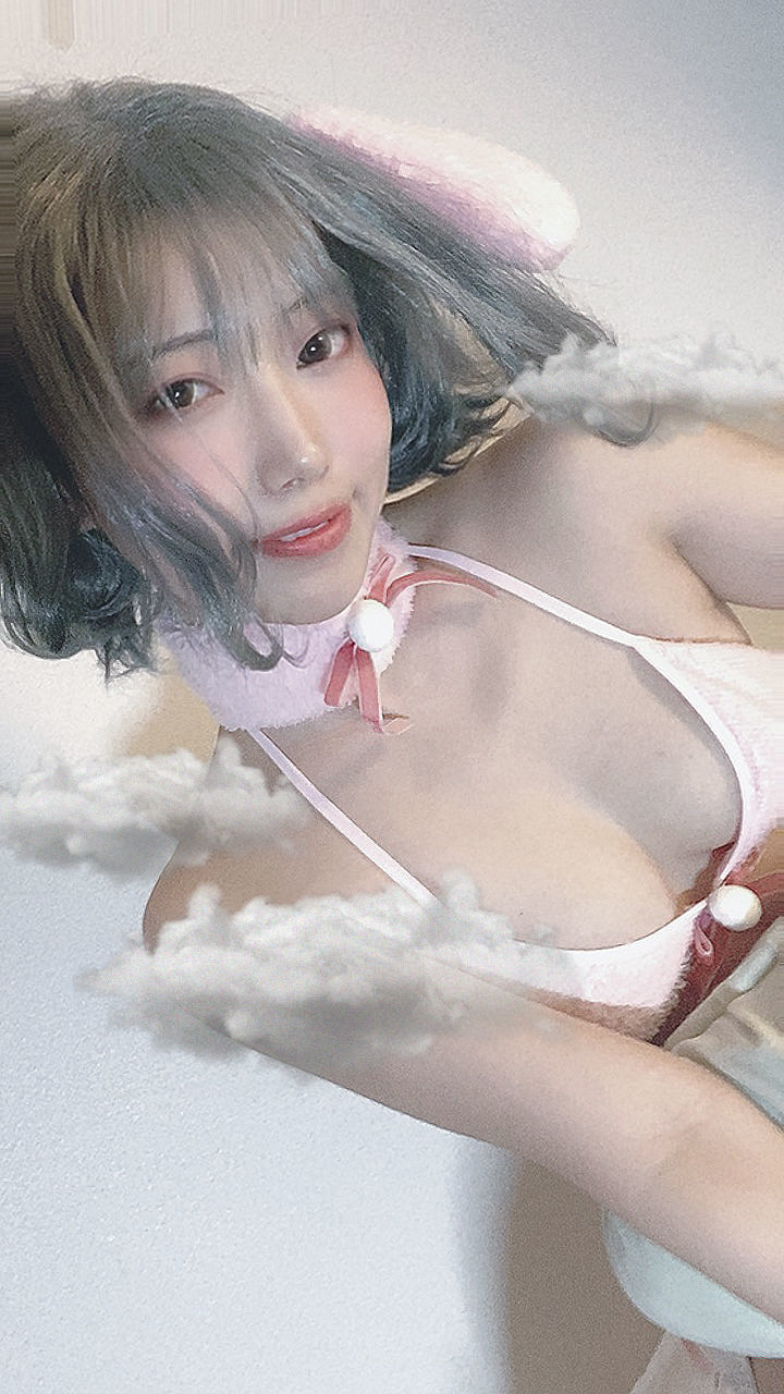 คอสเพลย์] นักบล็อกอนิเมะ เจ้เจ้เซเลีย - ชุดชั้นในกระต่าย