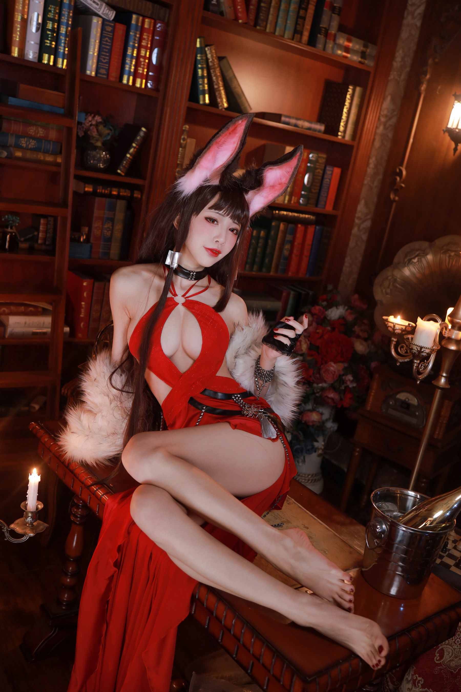 [Cosplay] 动漫博主水淼aqua - 赤城